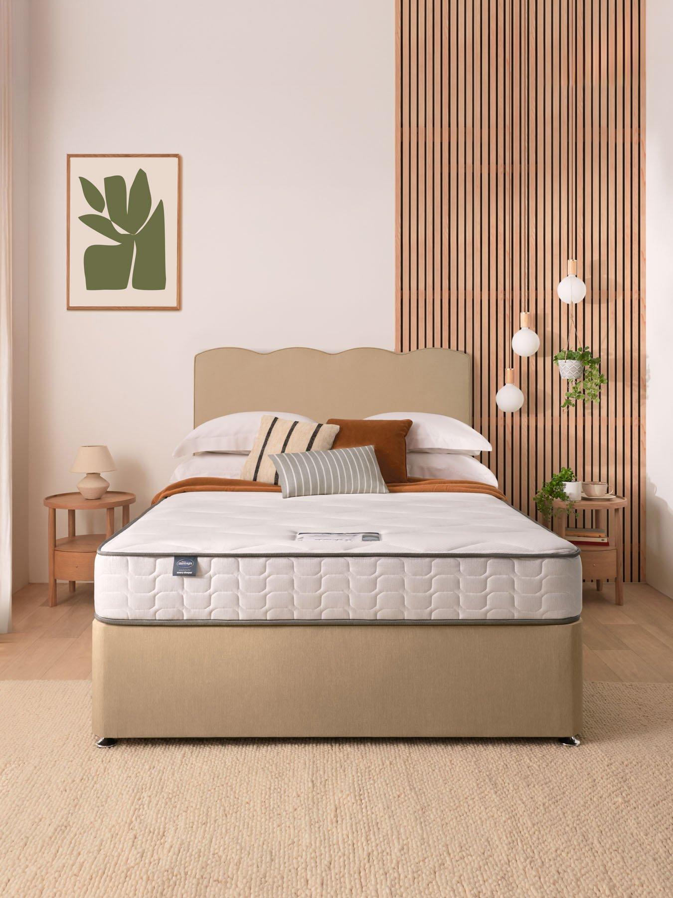  image of silentnight-wave-headboard-wovennbsp