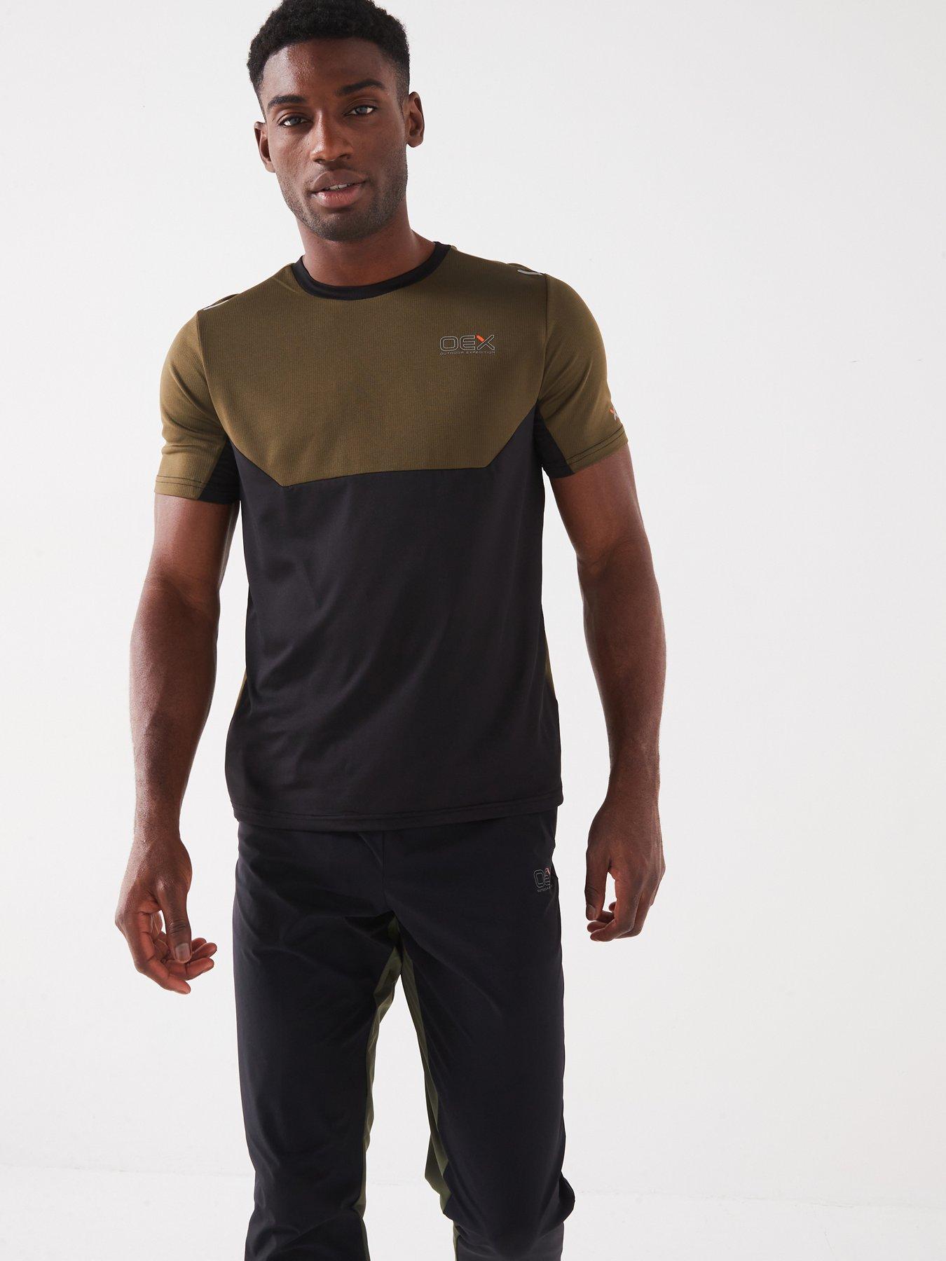 undefined Men's Nuttall Tee Shirt - Khaki