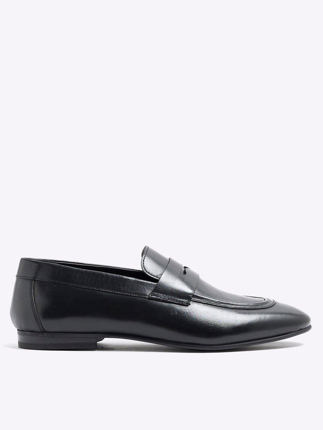 river-island-leather-penny-loafer-black