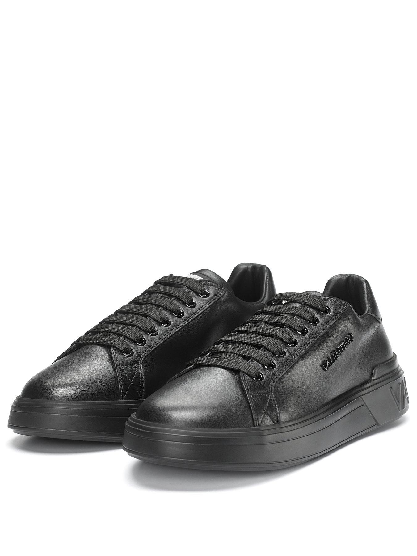  image of valentino-rey-lace-up-trainers