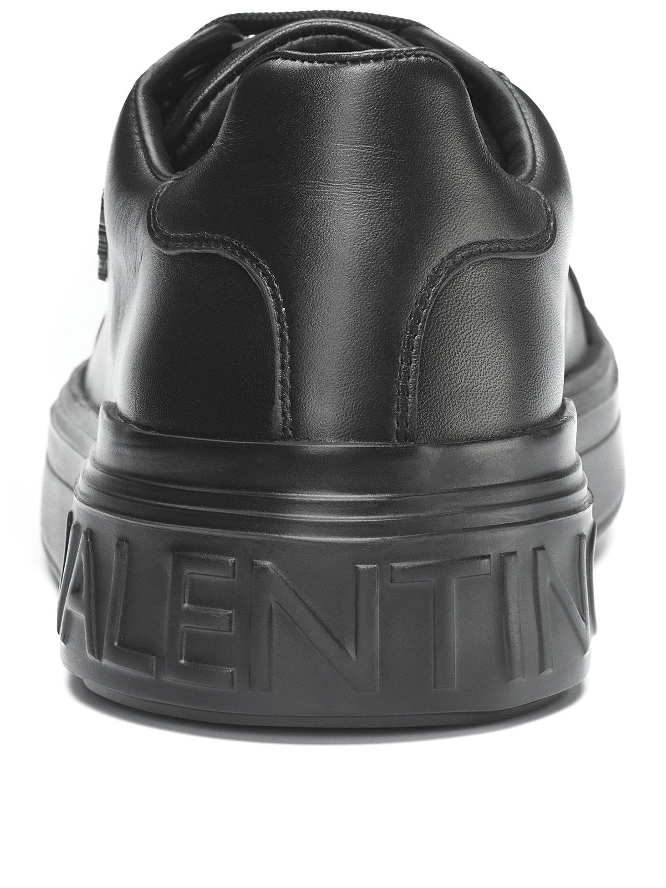  image of valentino-rey-lace-up-trainers