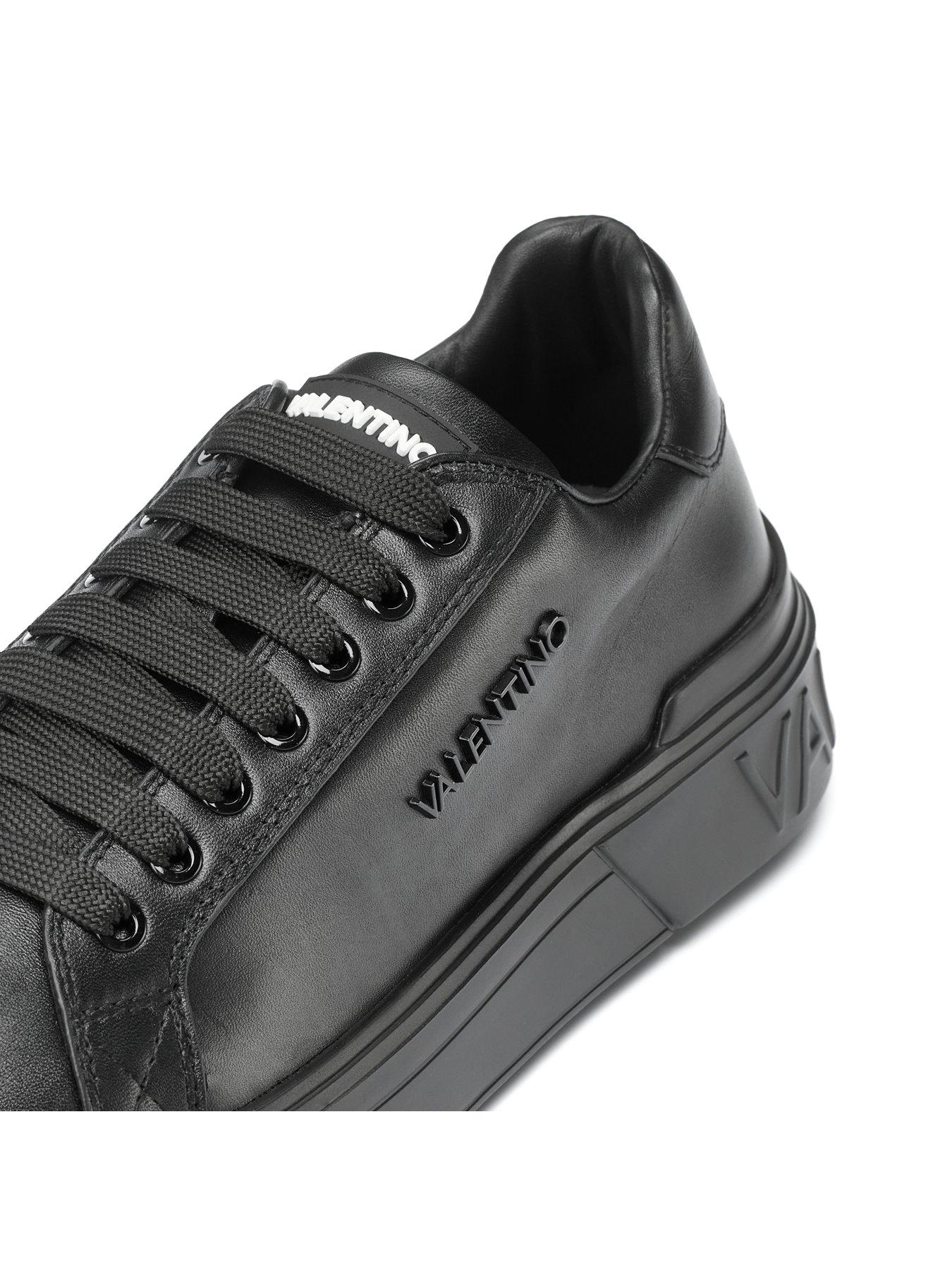  image of valentino-rey-lace-up-trainers