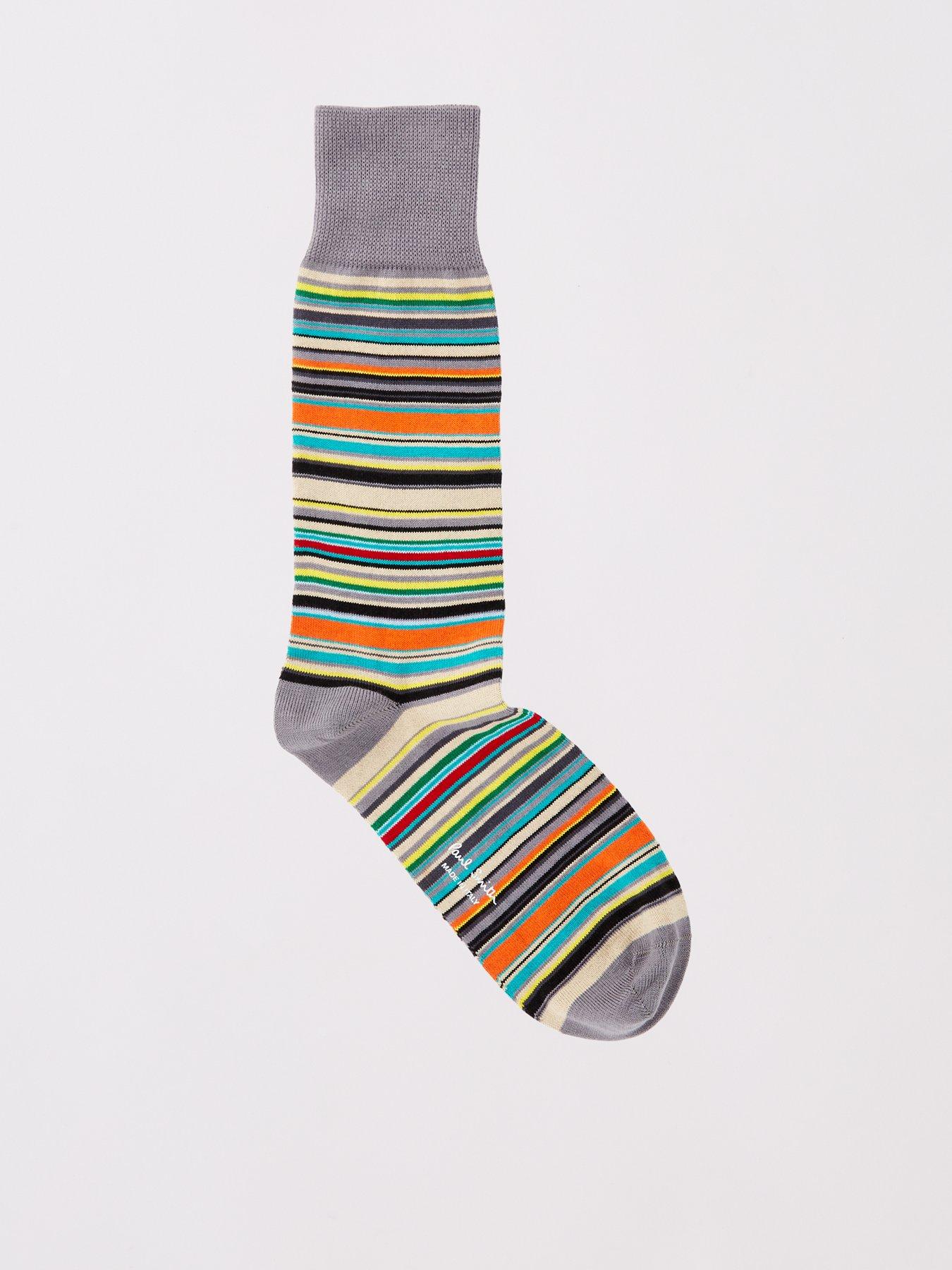  image of ps-paul-smith-3-pack-signature-stripe-crew-socks-multi