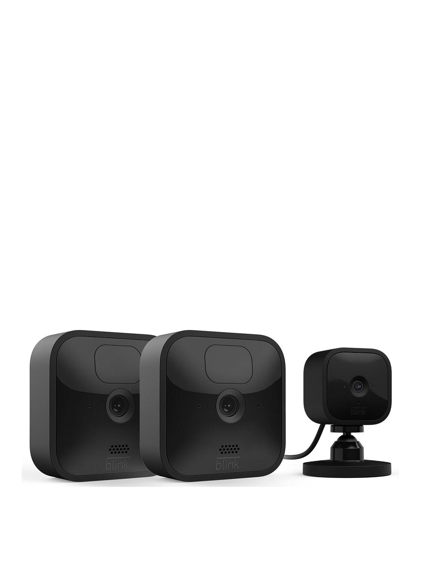  image of blink-outdoor-2-camera-system-black-mini-indoor-camera-black