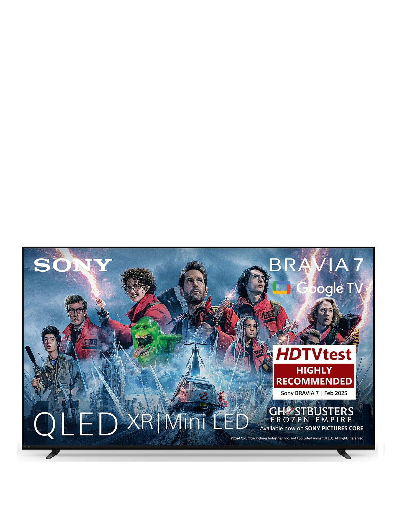 Sony K85XR70PU, 85-inch, BRAVIA 7 QLED, XR Processor, Mini LED, 4K Smart TV