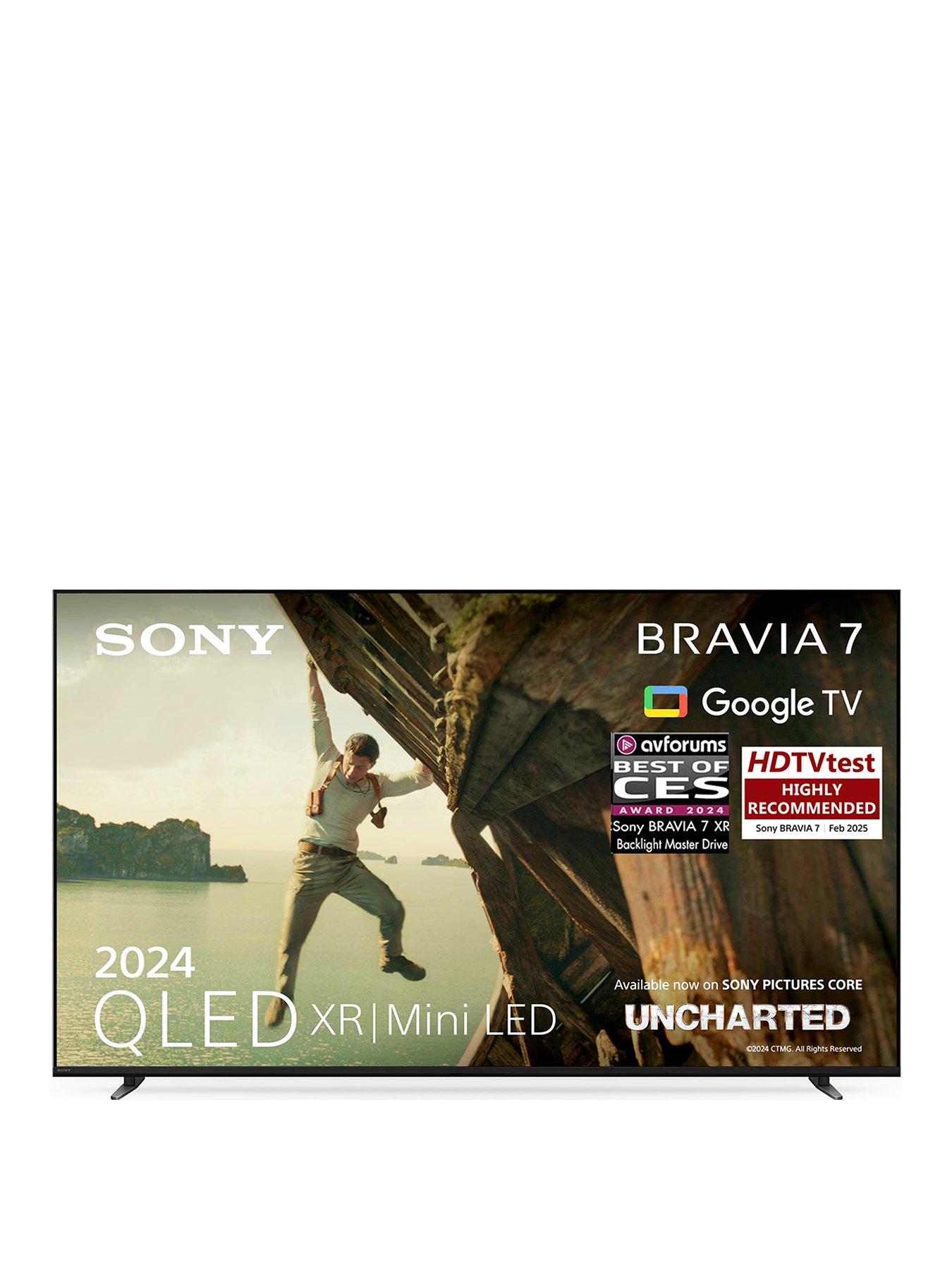 front image of sony-k85xr70pu-85-inch-bravia-7nbspqlednbspxr-processornbspmini-led-4k-smart-tv