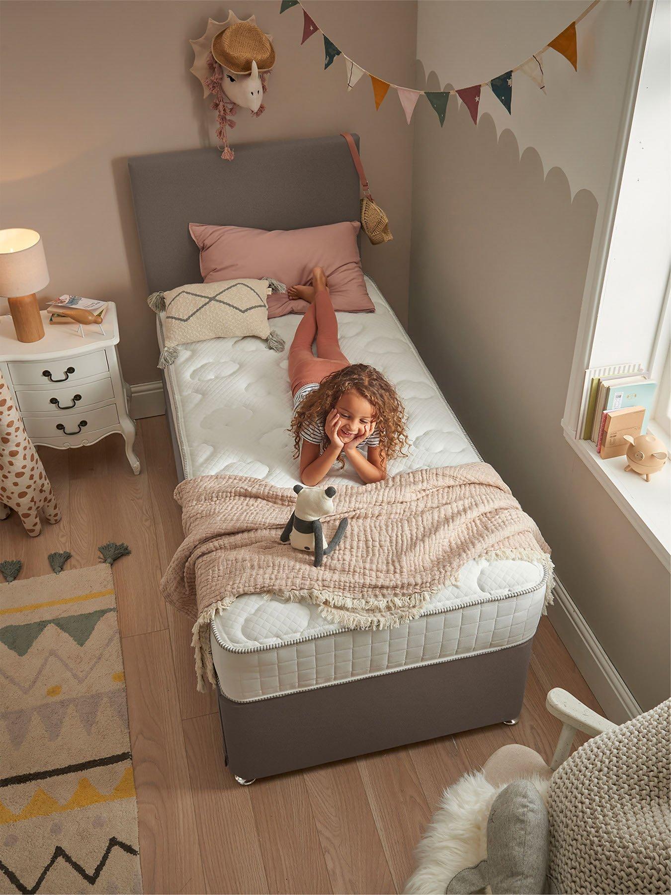 Image 6 of 7 of Silentnight Maxi-Store Bed with Memory&nbsp;Mattress (Headboard Included) - Charcoal