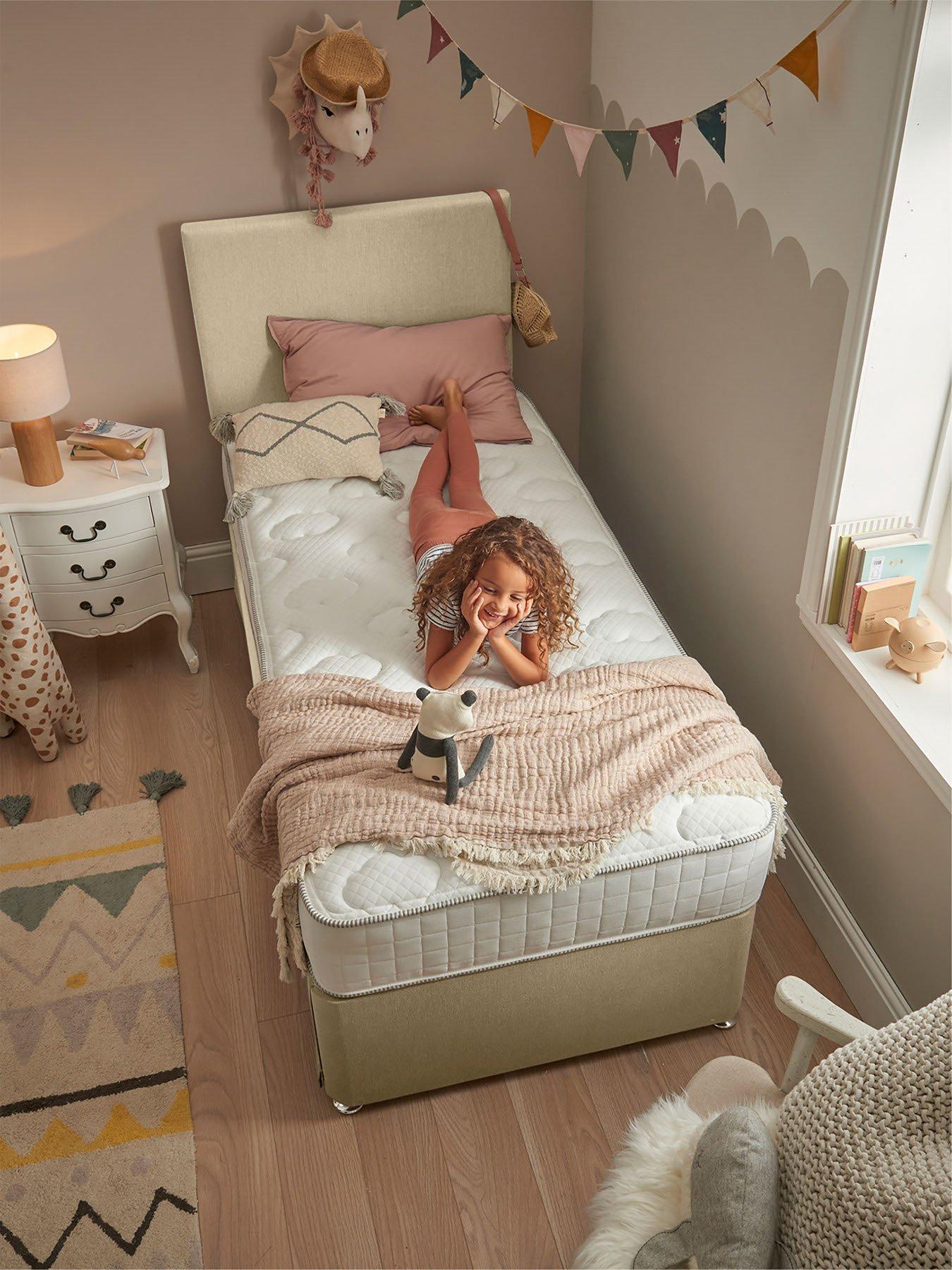  image of silentnight-maxi-store-bed-with-eco-mattress-headboard-included-moon