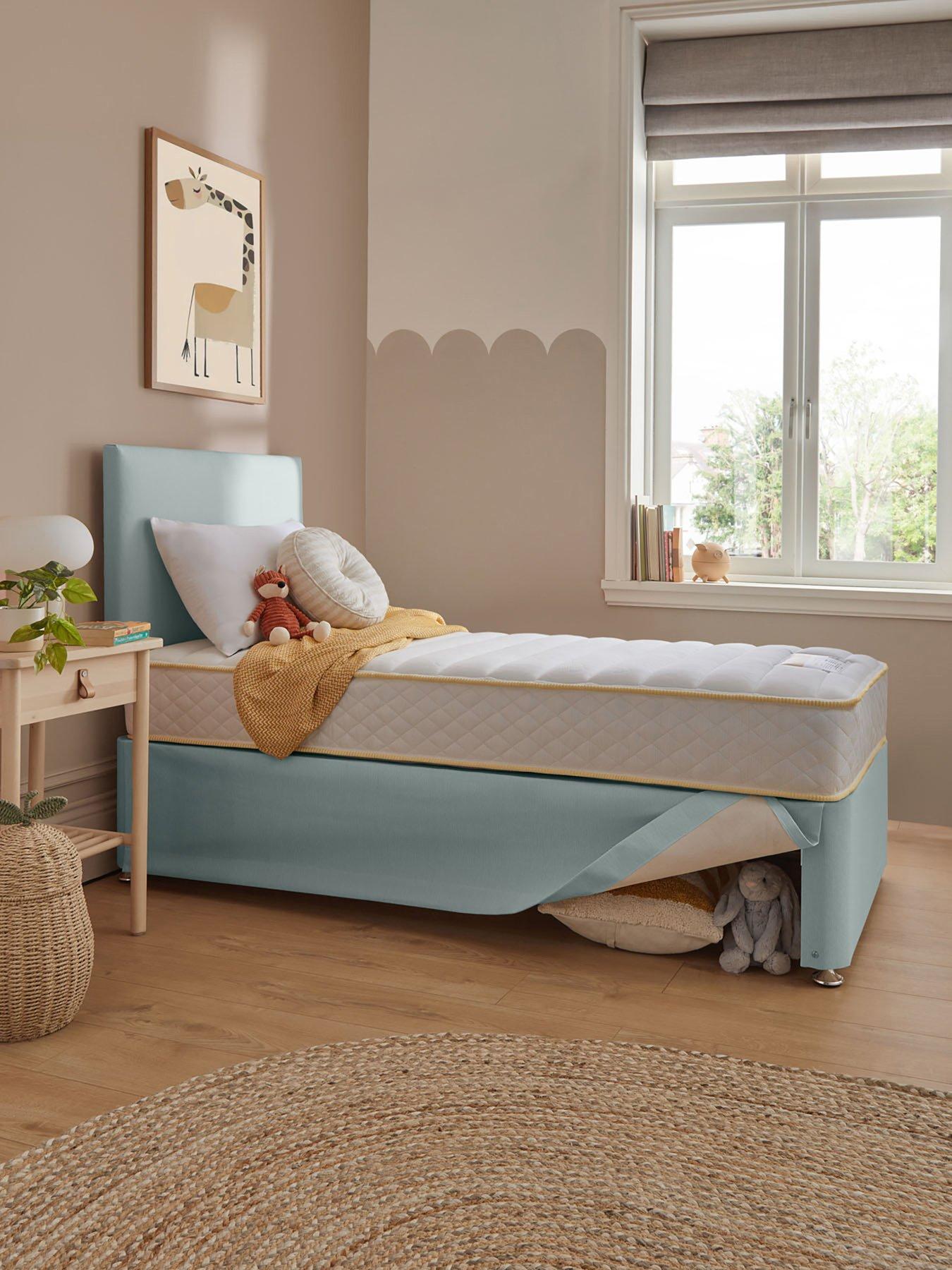 Silentnight Maxi-Store Bed with Astro 600 Pocket Mattress (Headboard Included) - Whisper
