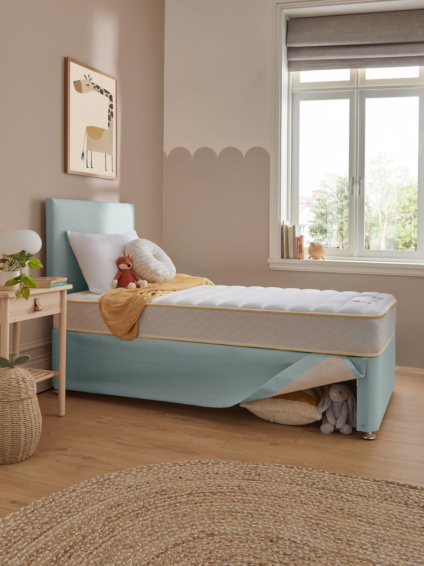 undefined Maxi-Store Bed with Miracoil Eco Mattress (Headboard Included) - Whisper