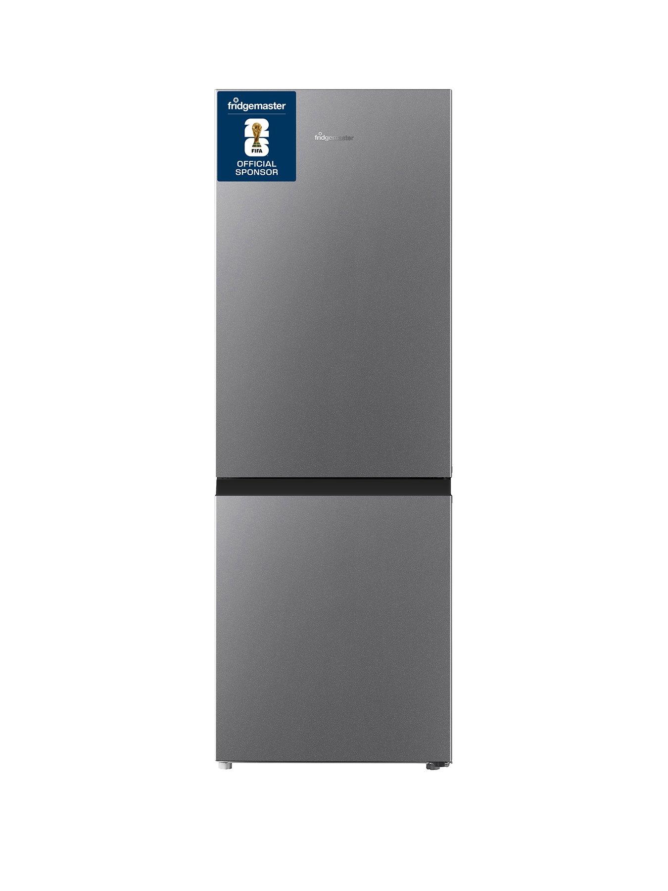 fridgemaster-mc50165es-50cm-wide-143cm-tallnbspfridge-freezer-silver