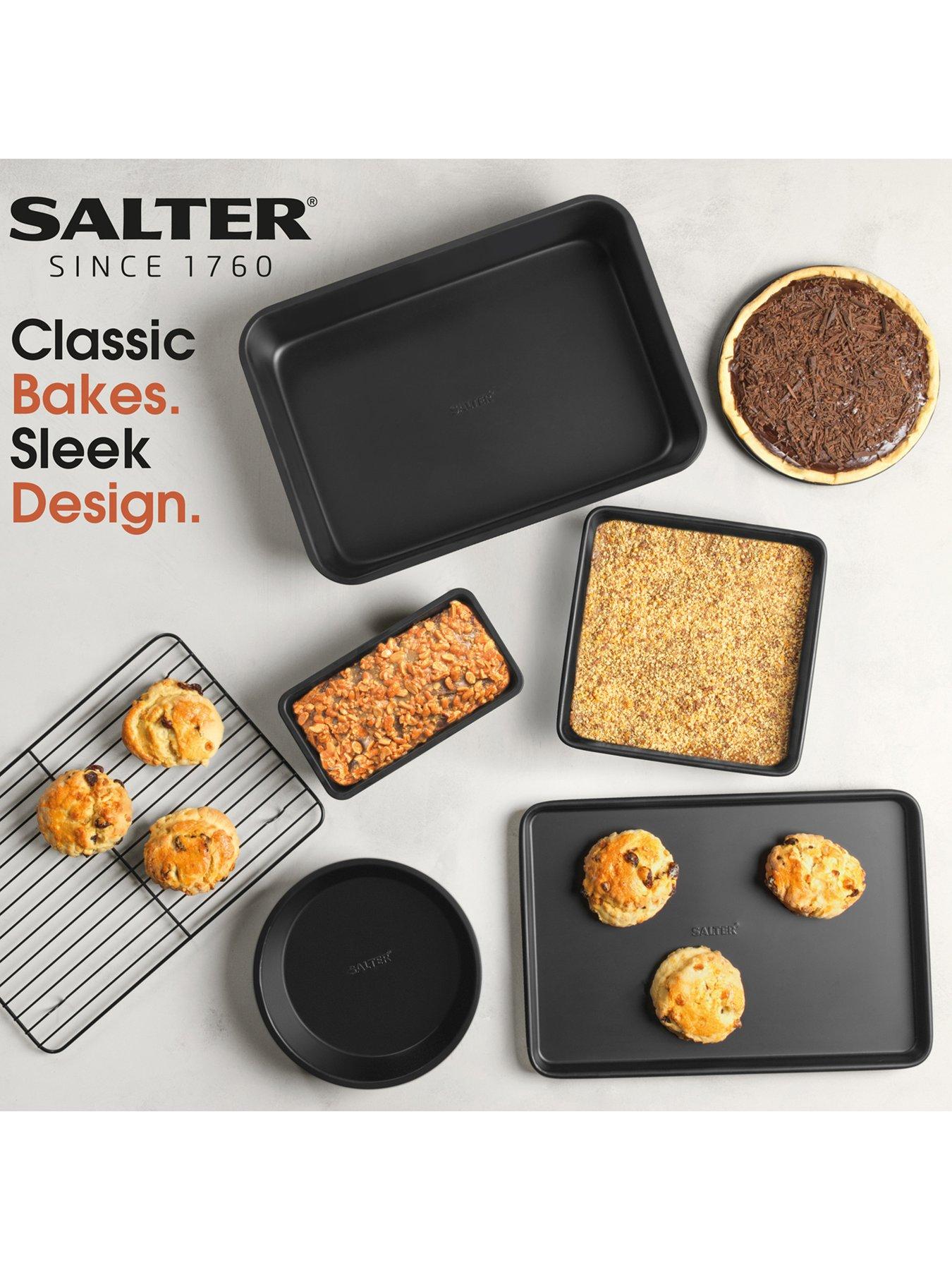  image of salter-bakes-7-piece-stacking-bakeware-set