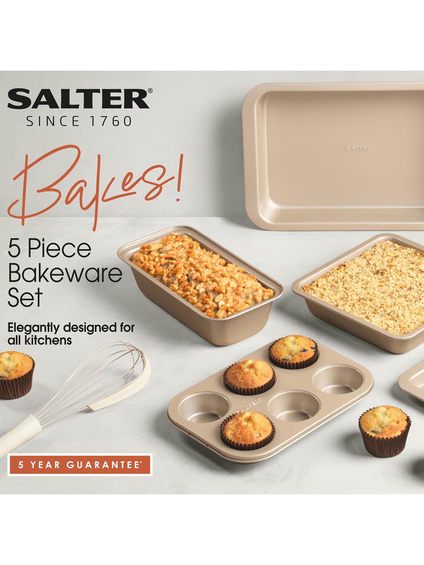  image of salter-bakes-5-piece-stacking-bakeware-set