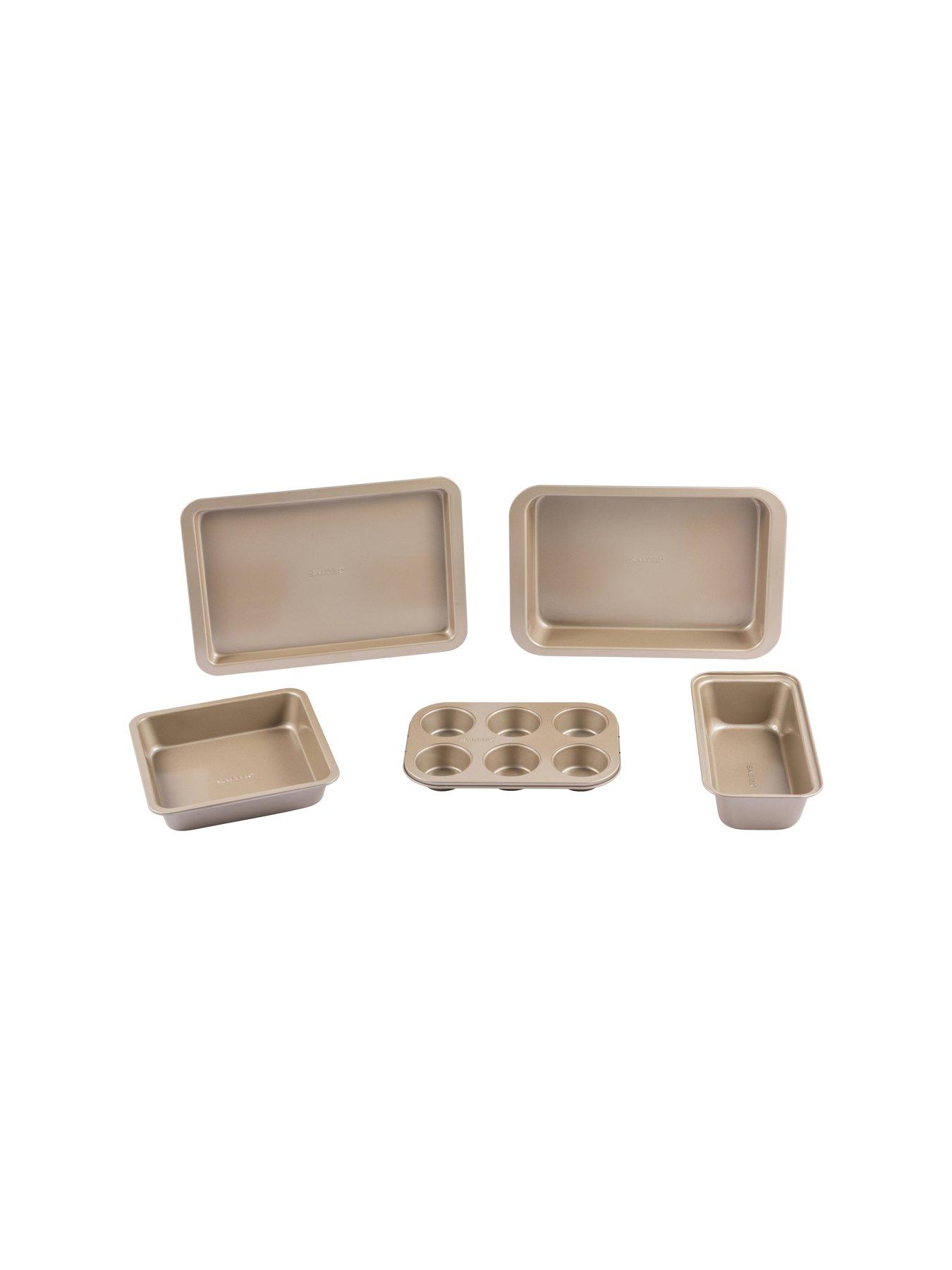  image of salter-bakes-5-piece-stacking-bakeware-set