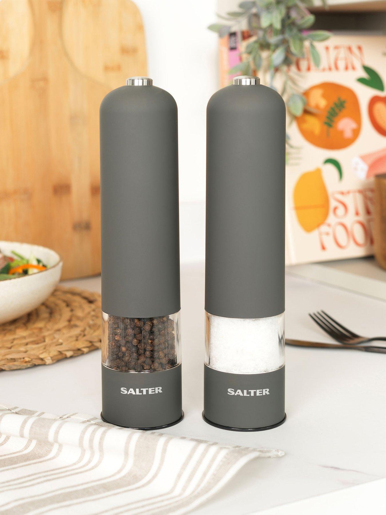 Salter Cosmos Electric Salt & Pepper Mill Set
