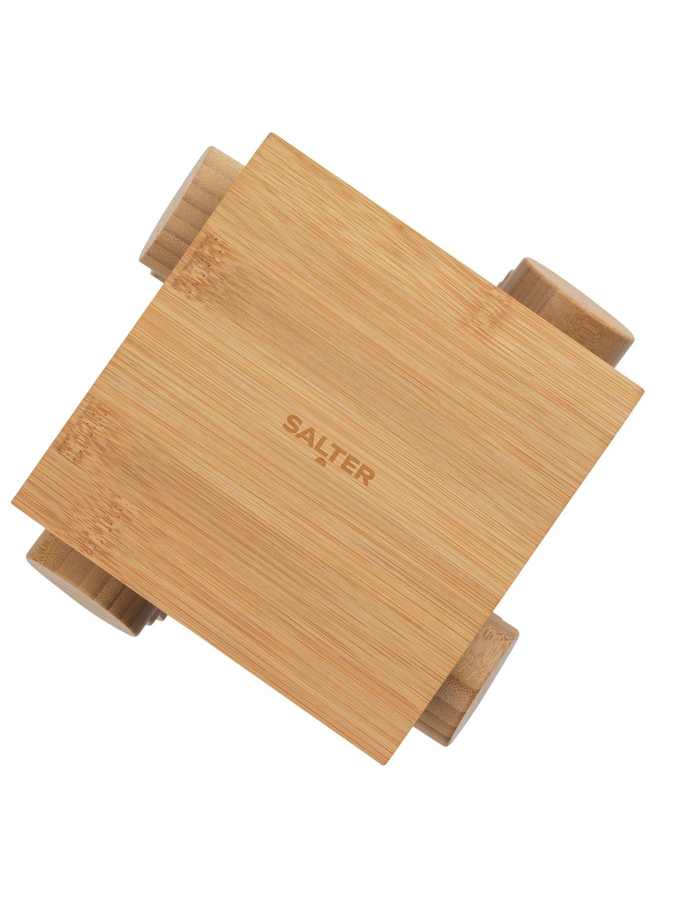  image of salter-bamboo-16-piece-spice-rack