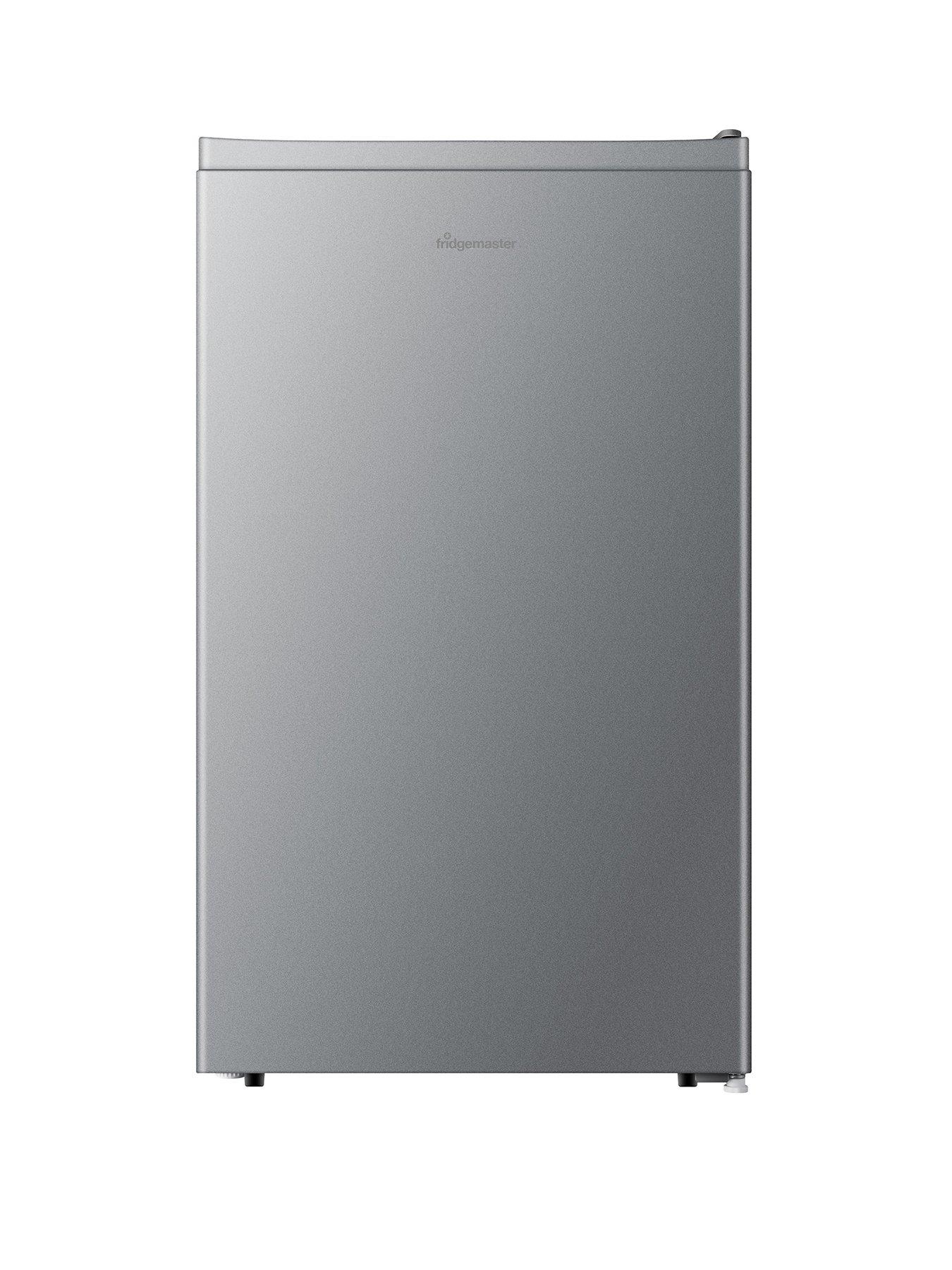 Fridgemaster MUR4894ES 48cm Wide Under-Counter Fridge with Ice Box - Silver