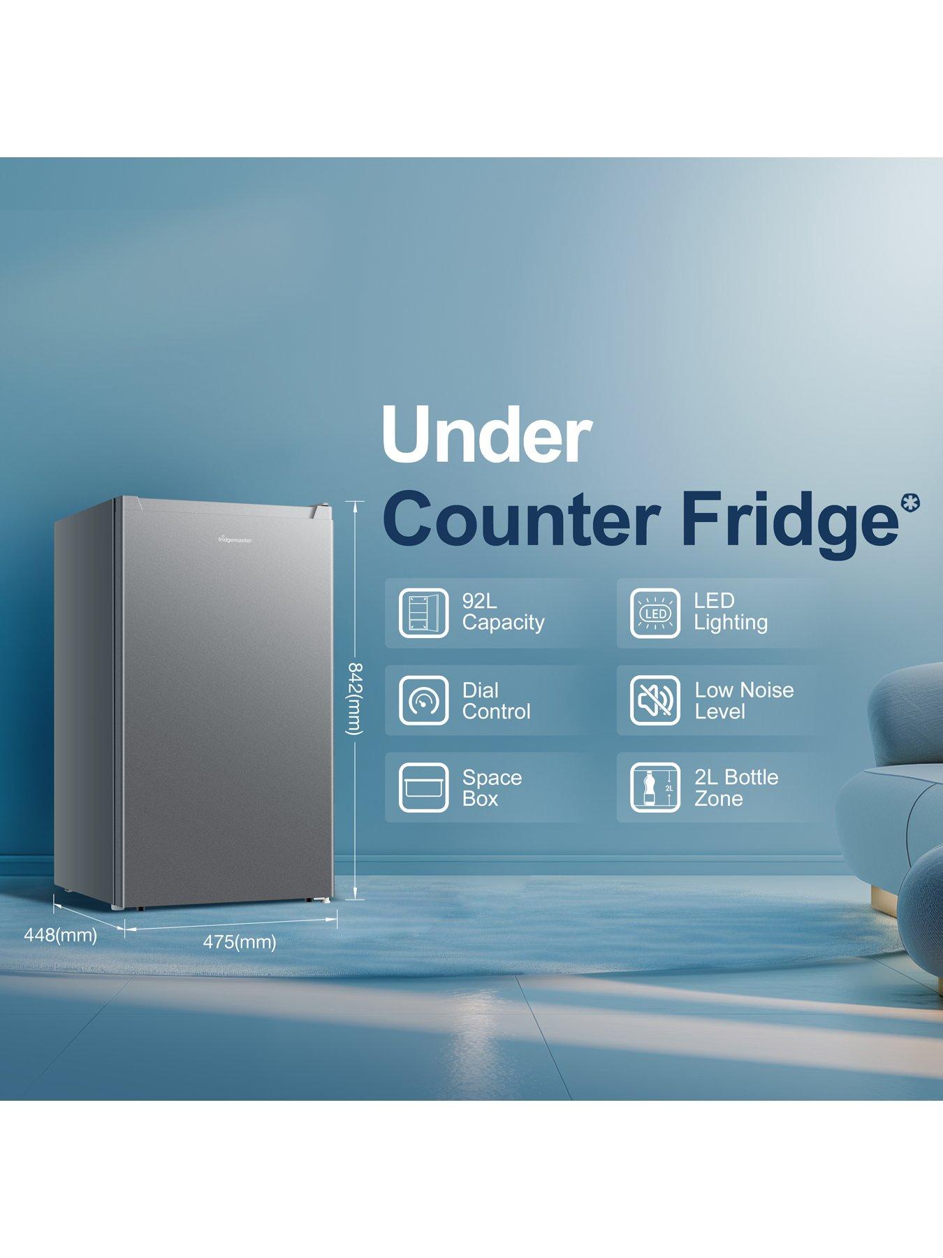Image 2 of 4 of Fridgemaster MUL4892ES&nbsp;48cm Wide Under-Counter Fridge - Silver