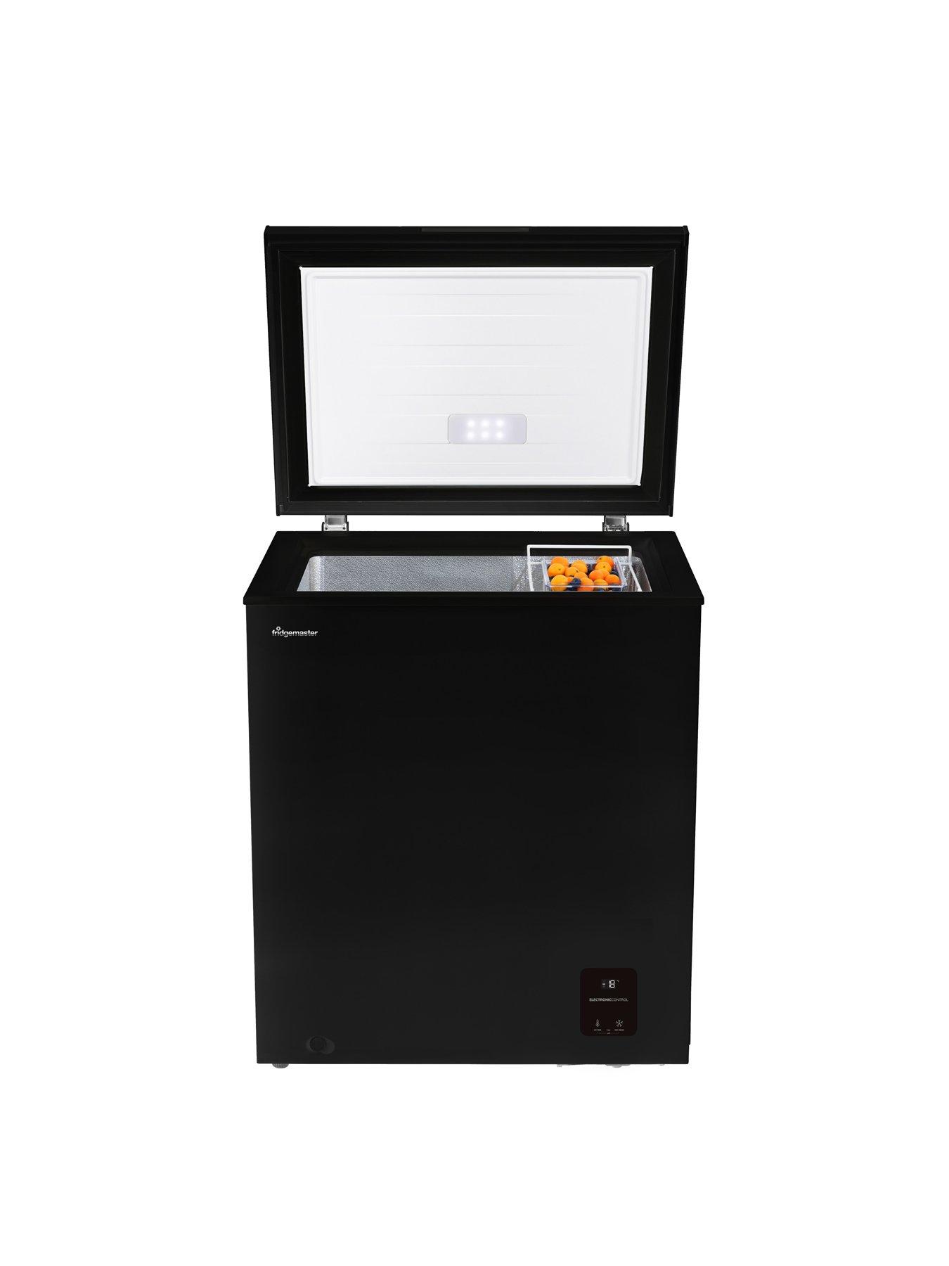 stillFront image of fridgemaster-mcf142ebnbsp142l-chest-freezer-black