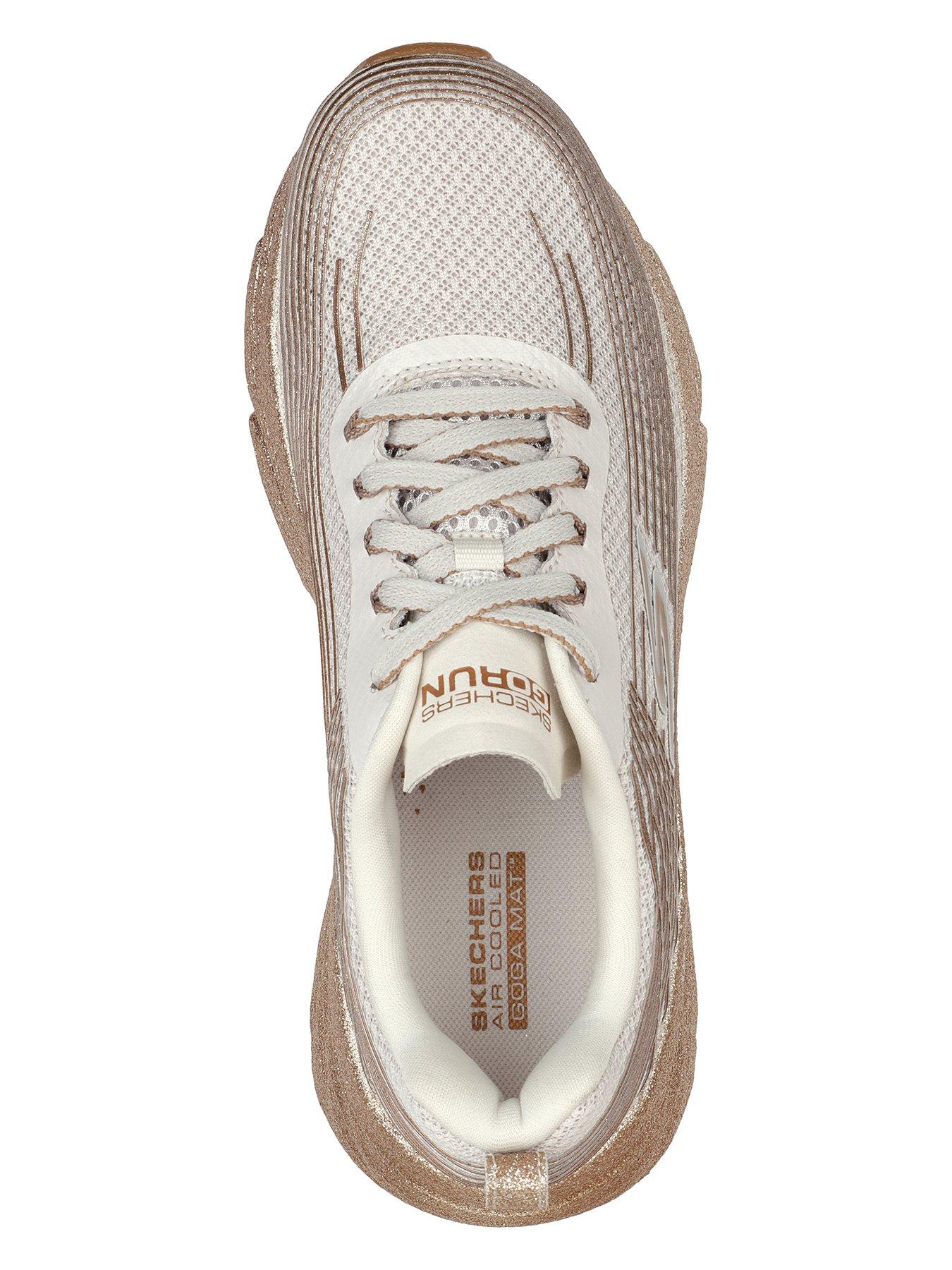 Skechers goga max womens gold online