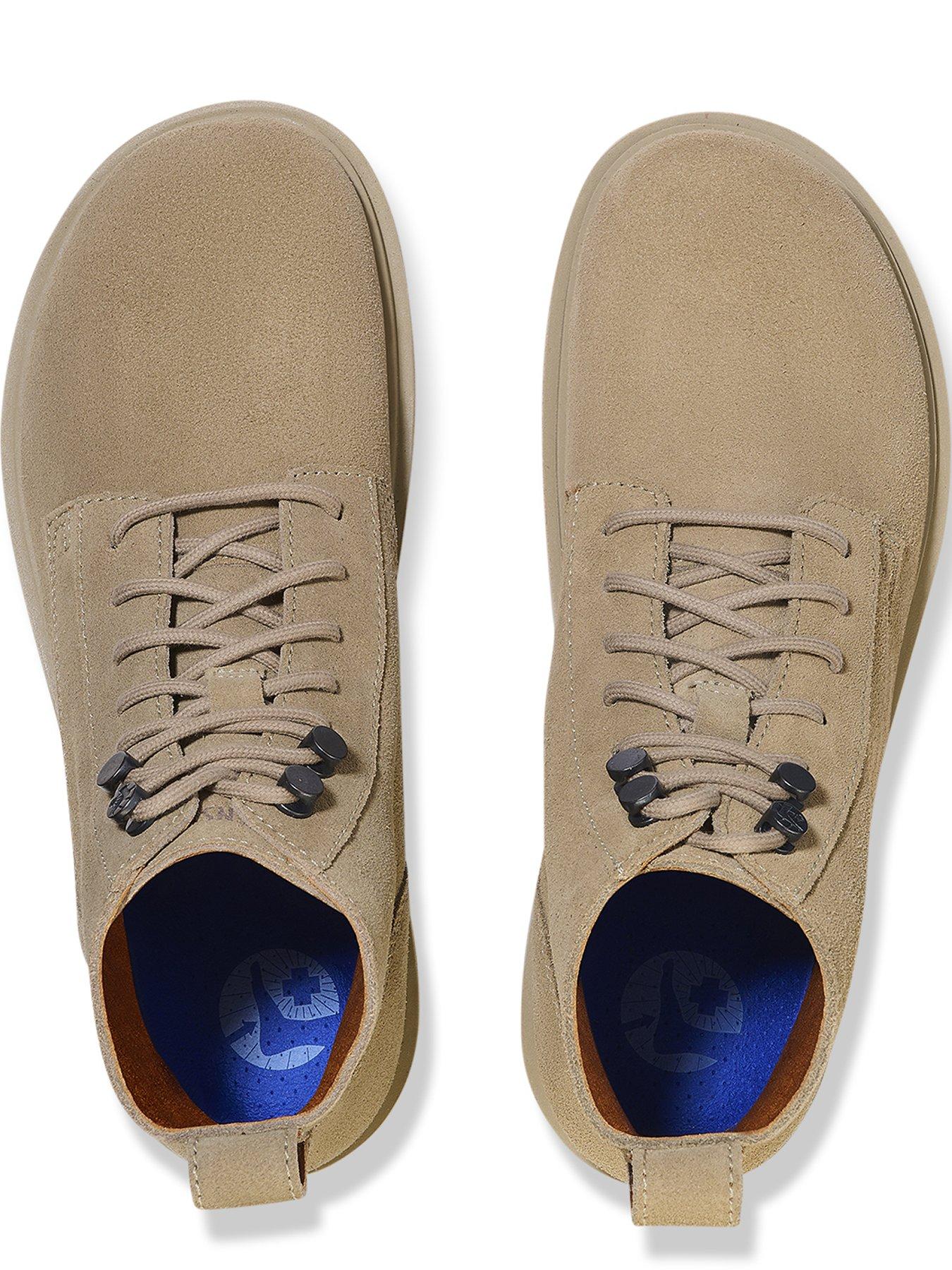  image of birkenstock-mens-highwood-lace-up-mid-boots-beige
