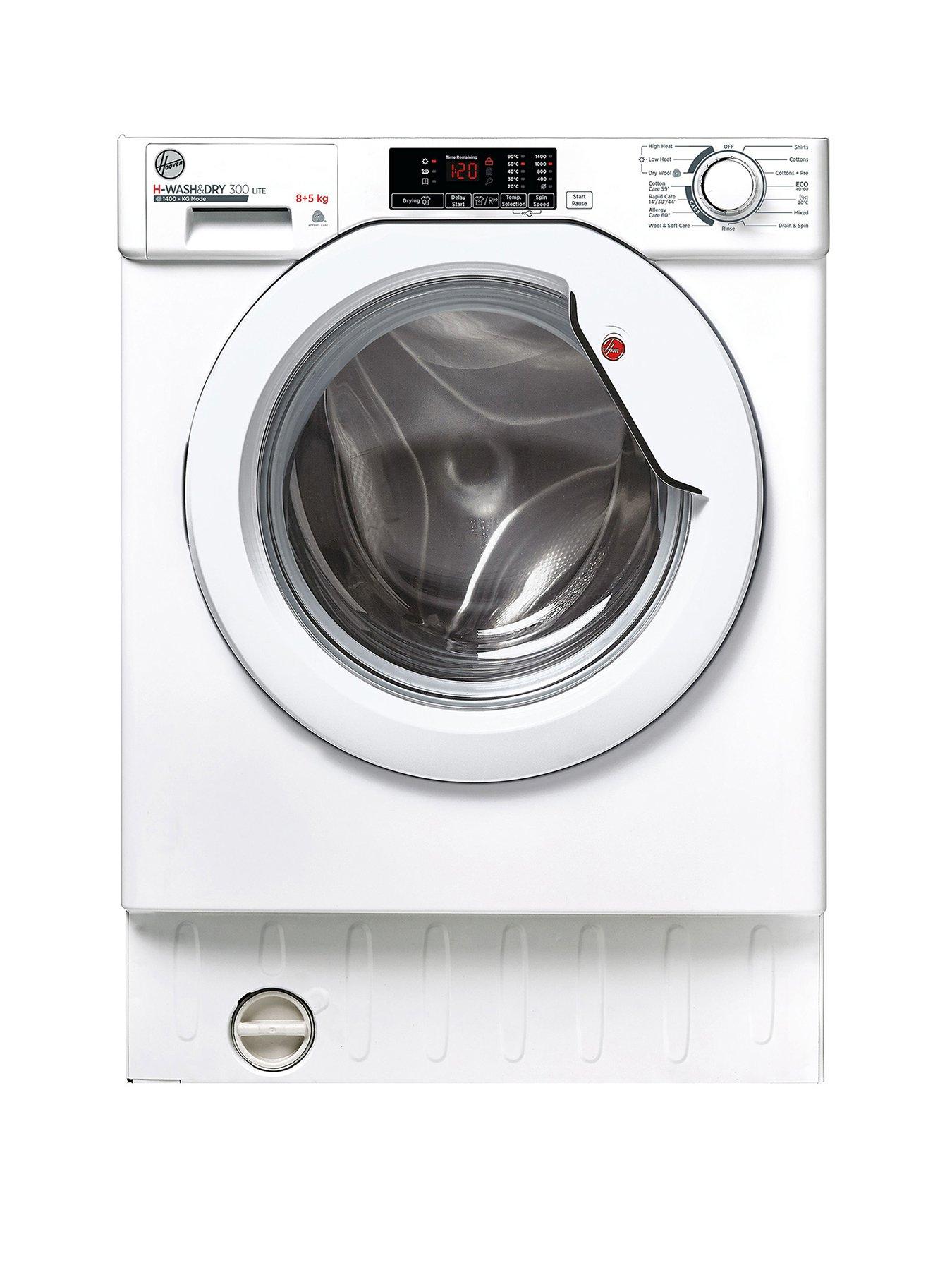 hoover-h-washampdry-300-lite-hbd-485d1e1-80-integrated-85kg-washer-dryer-1400-spin-e-rated-white