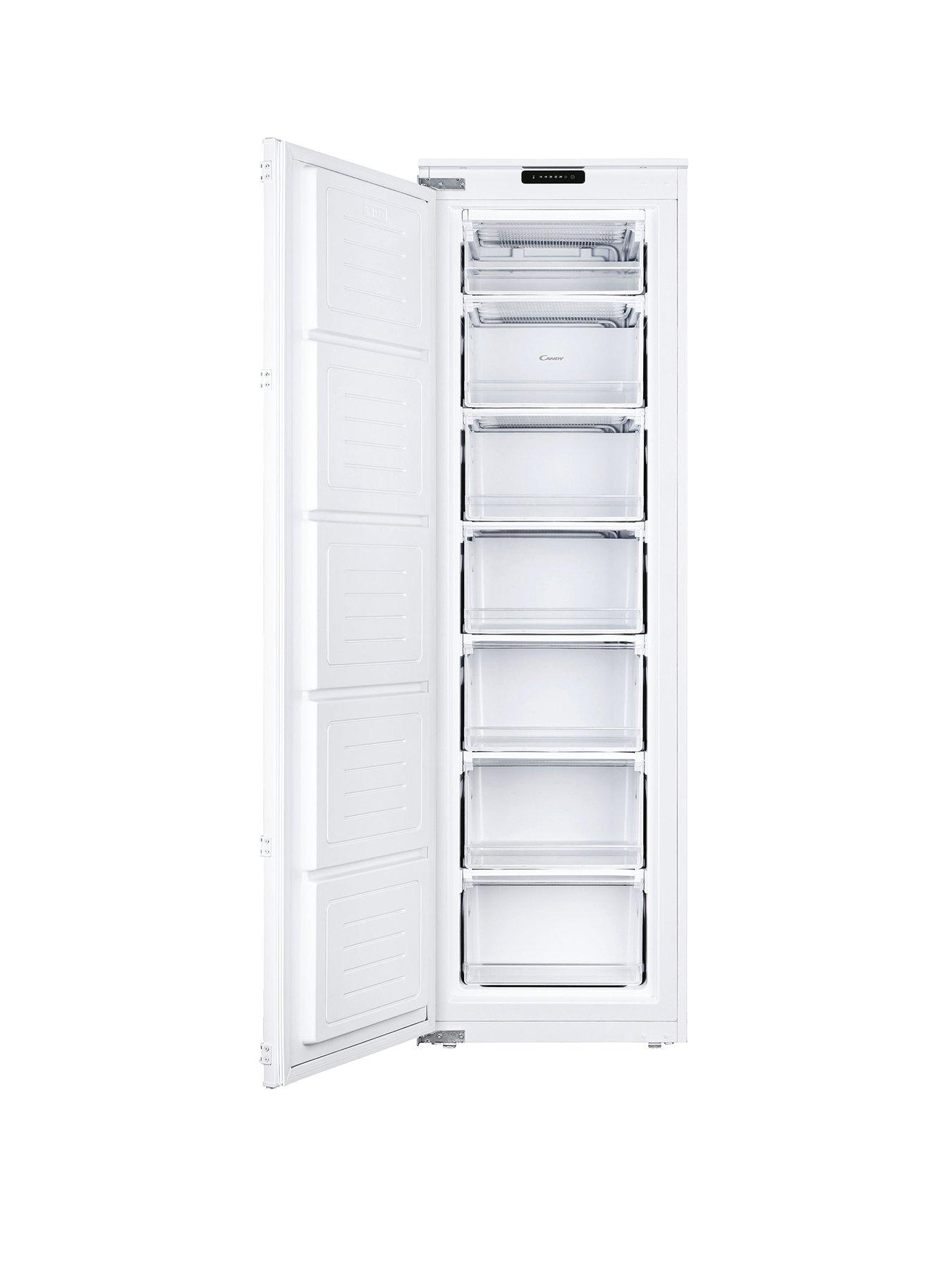candy-cus518ewk-177cm-high-integrated-static-tall-freezer-e-rated-white