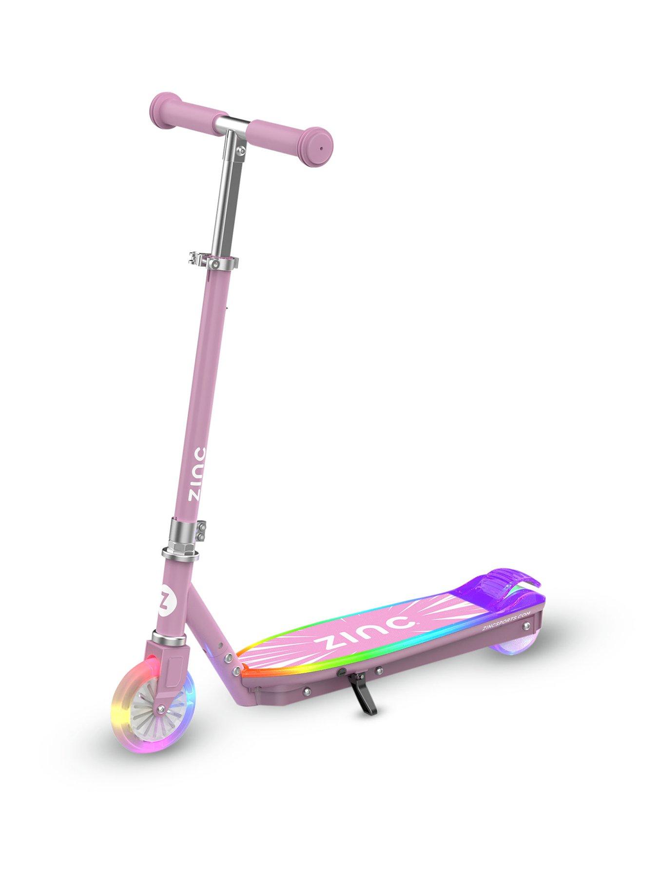 Zinc Spirit Kids Electric Scooter Pink Littlewoods - Main Image