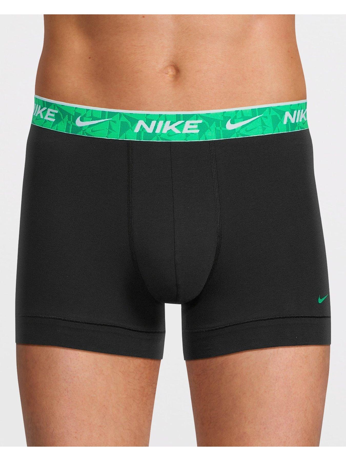  image of nike-3pk-trunk-boxers--blackmulti-waistband