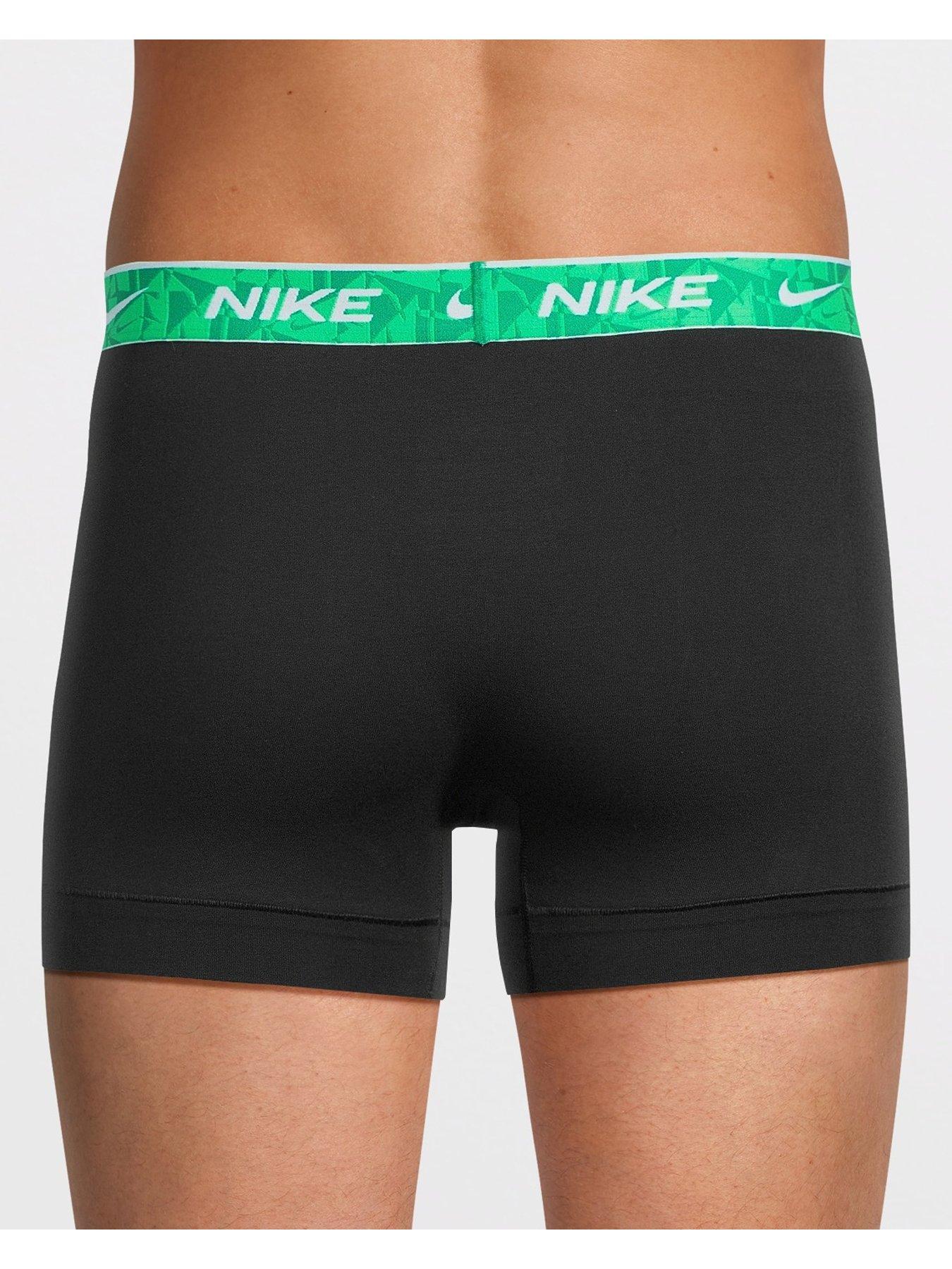 image of nike-3pk-trunk-boxers--blackmulti-waistband