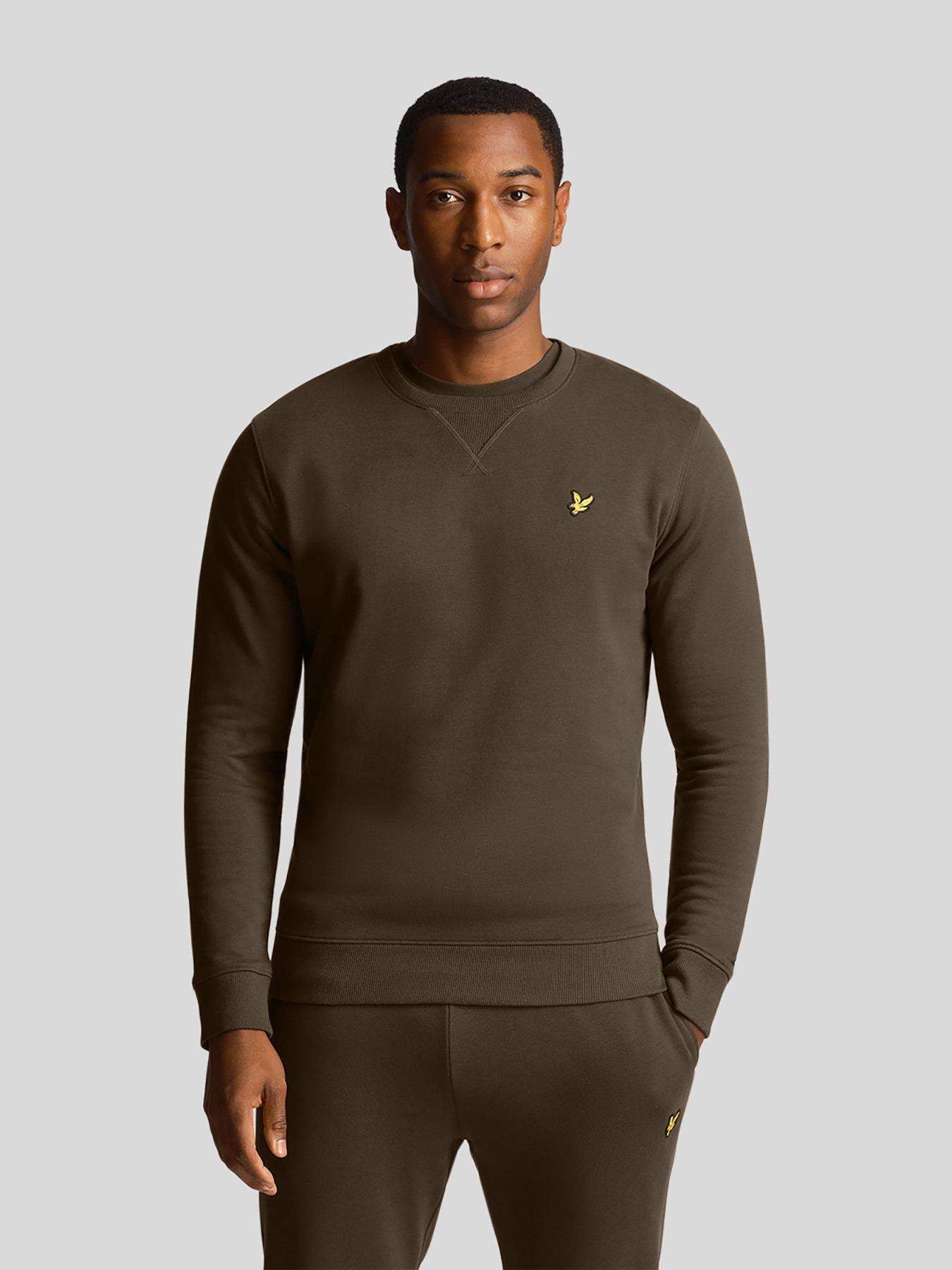 Lyle & Scott Lyle  &  Scott Crew Neck Sweat Top - Green