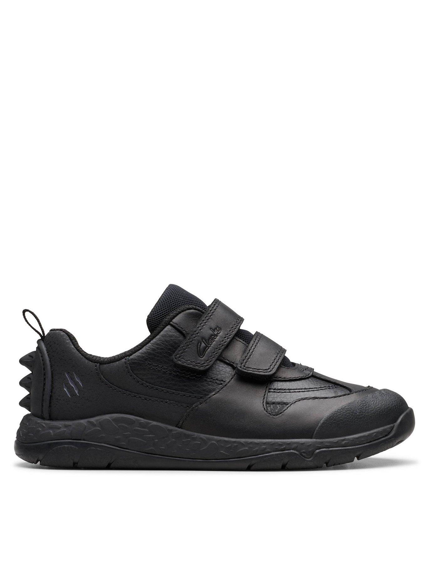 clarks-kids-steggy2-pace-dino-leather-shoe-black