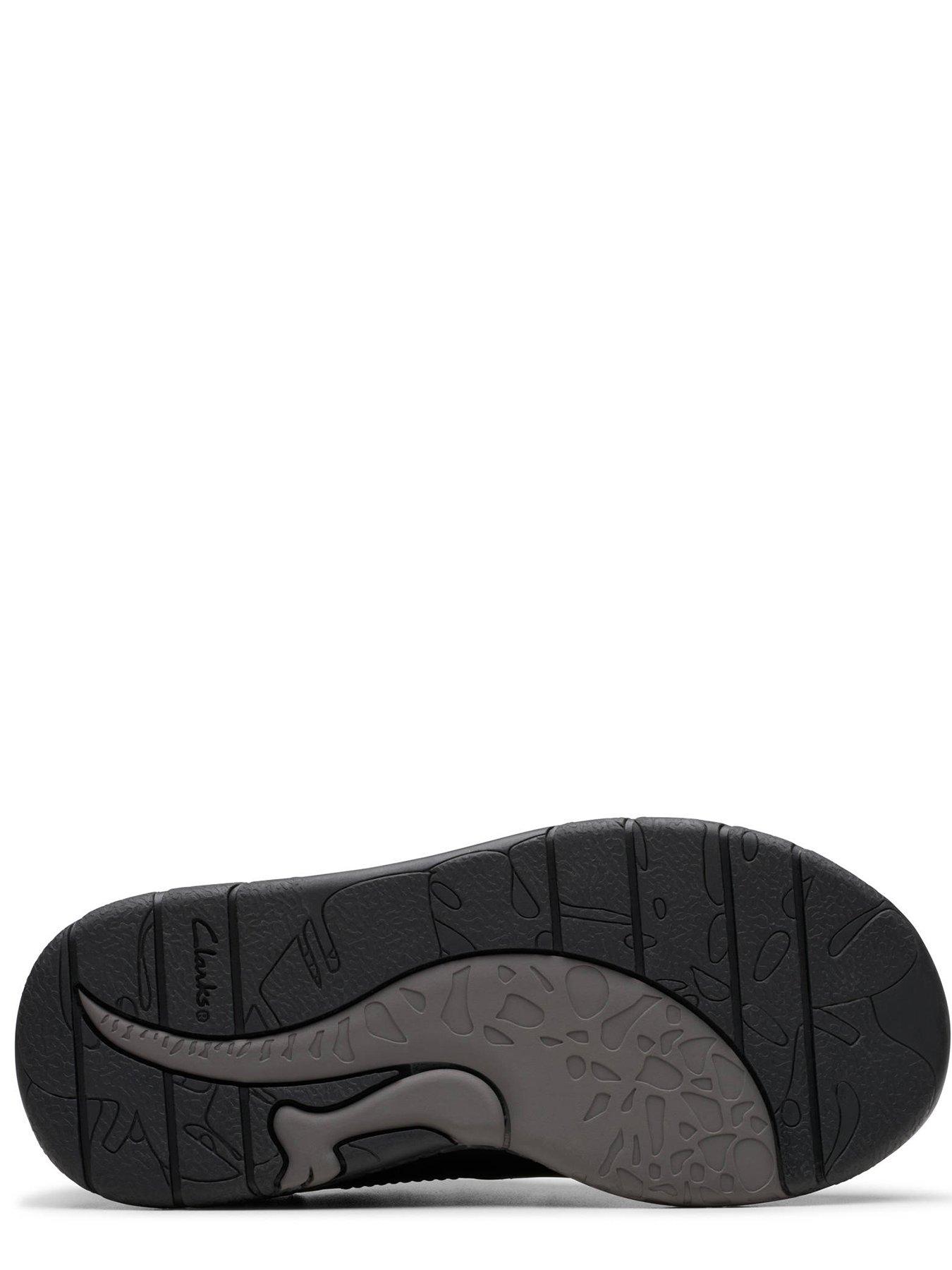 Clarks Boy's Daze Step 2 K Oxford Flat, Pelle Nera, 28 EU