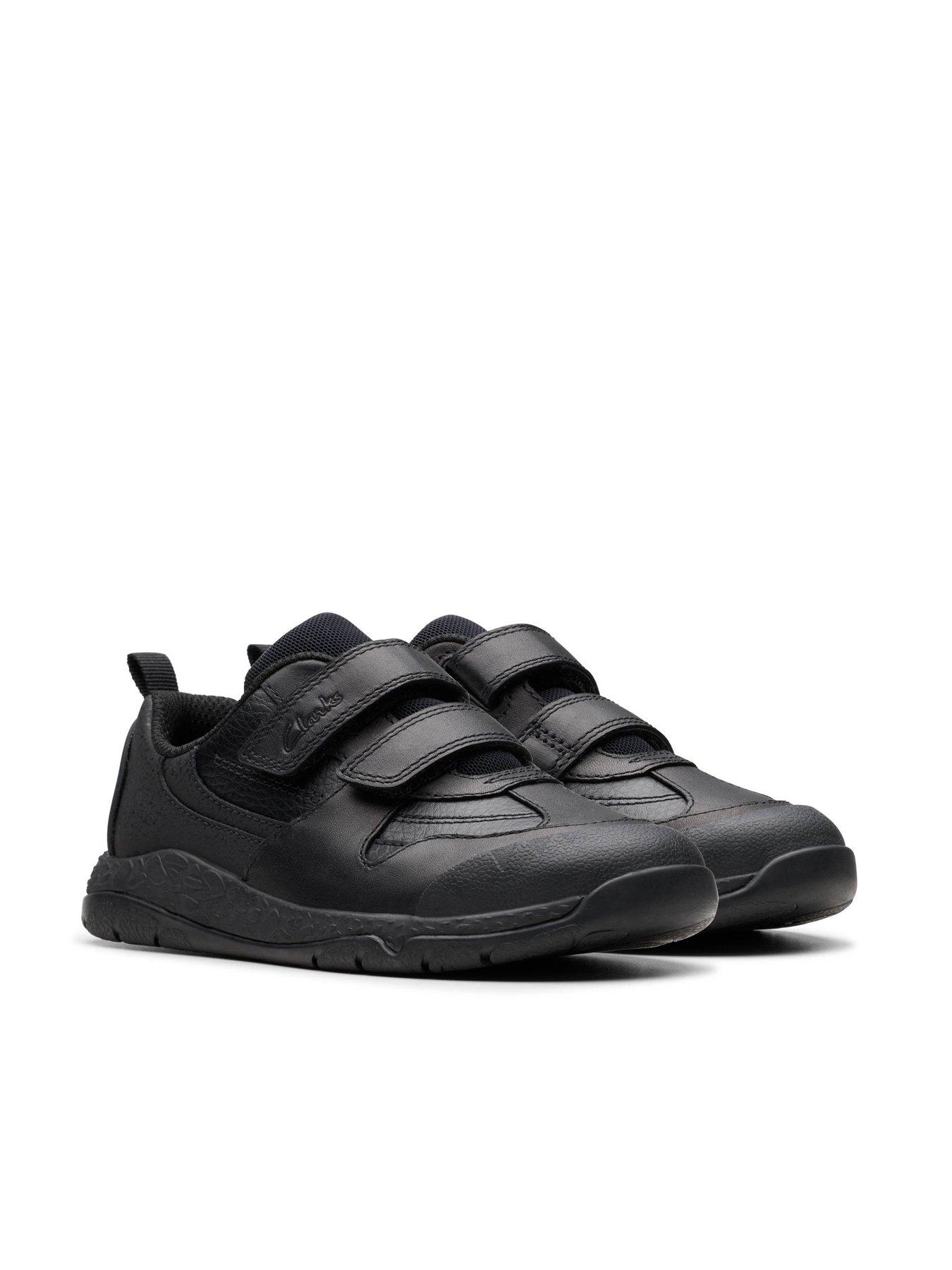 Image 6 of 6 of Clarks Boys Steggy2 Pace Dino PLAYPRINTS Riptape Shoes - Black