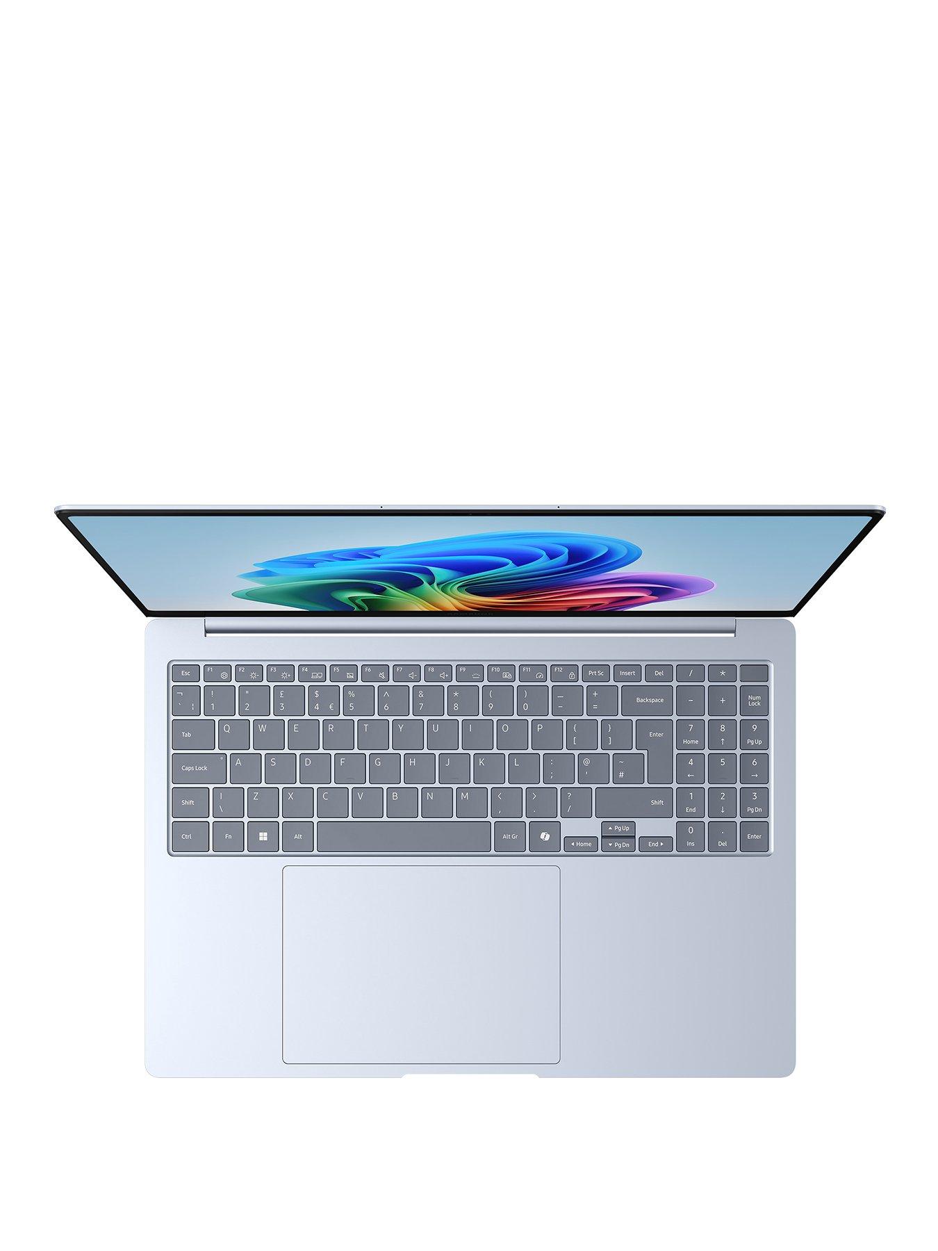 Image 3 of 7 of Samsung Galaxy Book4 Edge - Copilot+ PC - 16in 120Hz AMOLED Touchscreen - Snapdragon X Elite - 16GB RAM - 1TB SSD - Sapphire Blue
