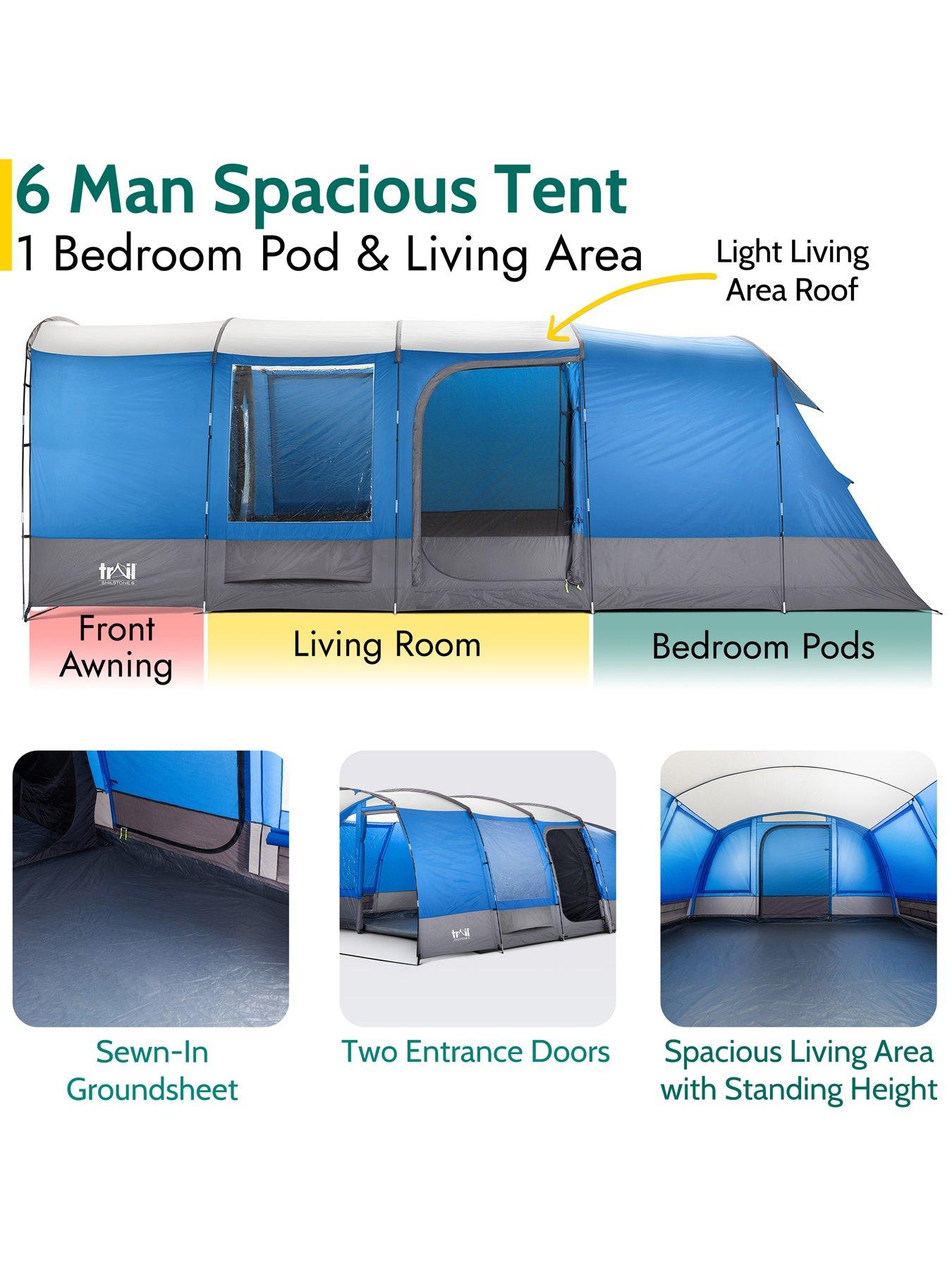  image of trail-shilstone-6-man-tent-with-awning