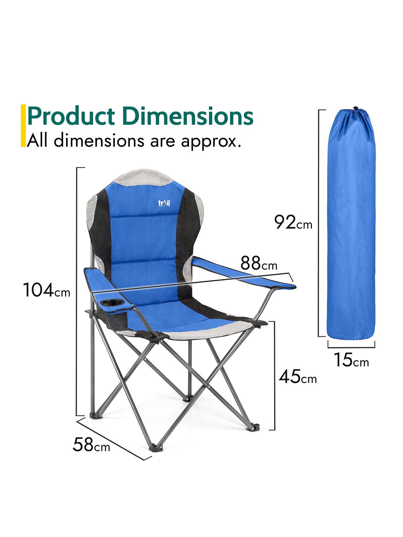  image of trail-kestrel-padded-high-back-camping-chair