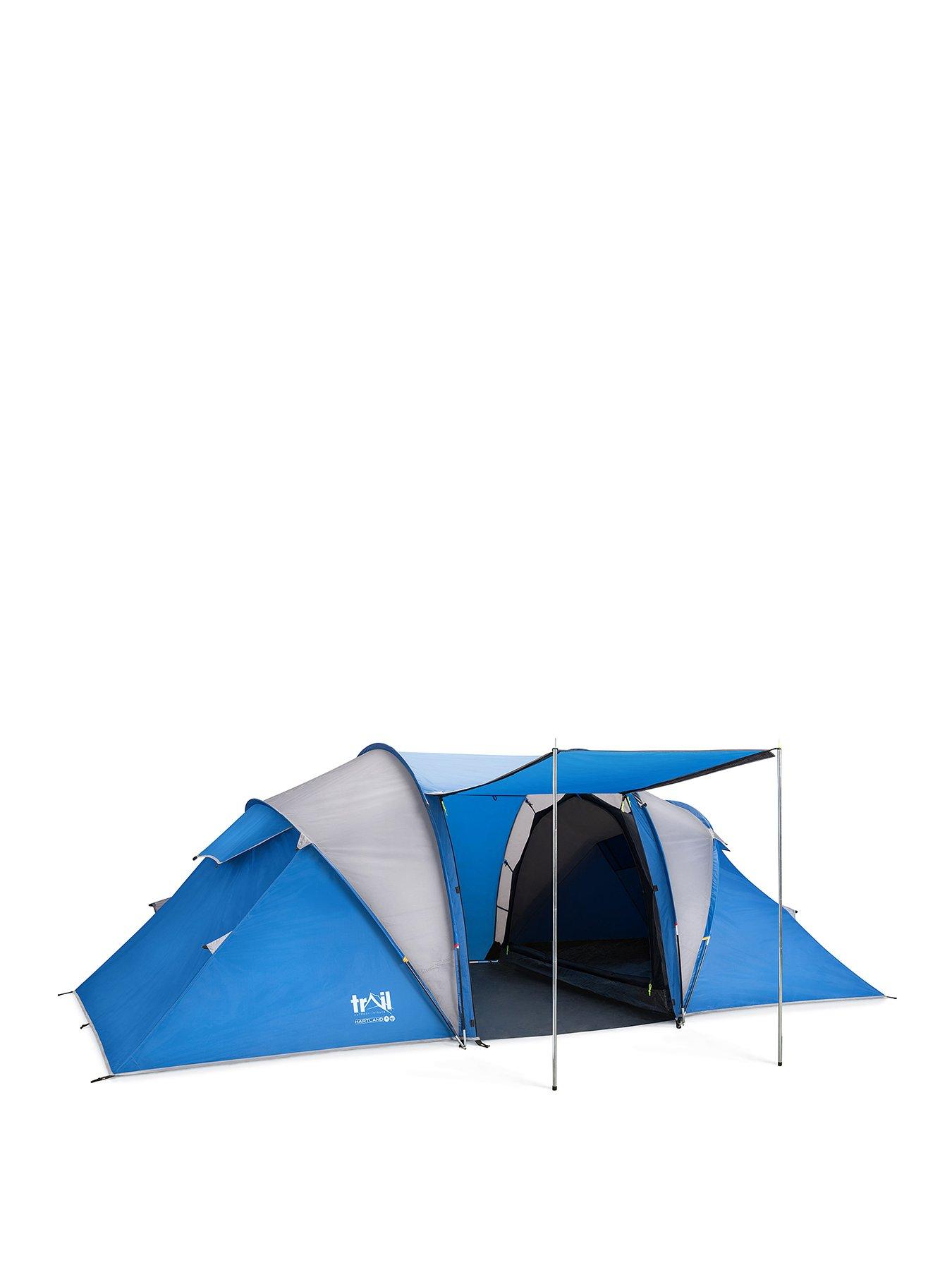 Trail Hartland 4 Man 2 Room Tent | Littlewoods