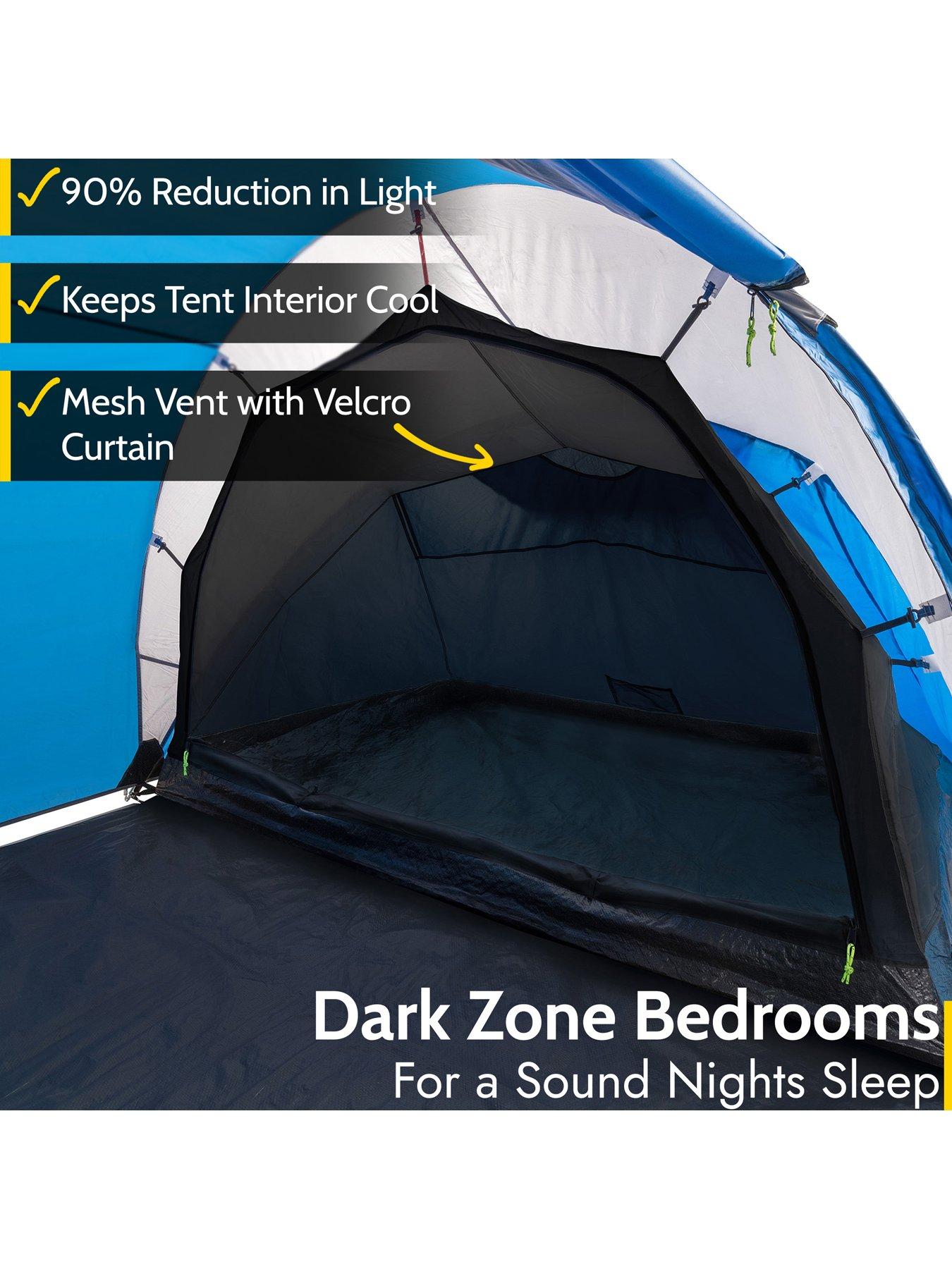 Trail Hartland 4 Man 2 Room Tent | Littlewoods
