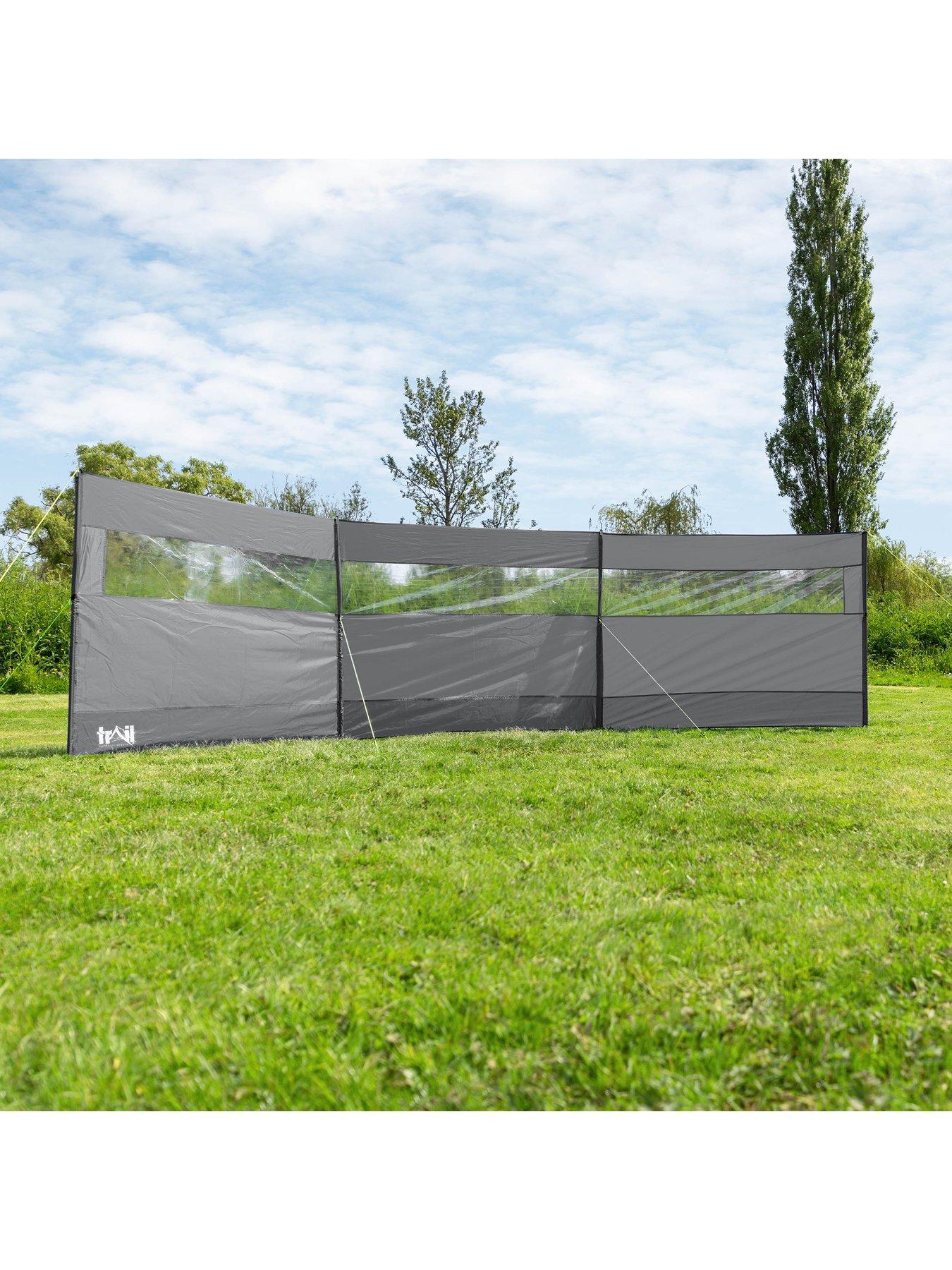 Image 3 of 7 of Trail Steel Pole 3 Panel Windbreak