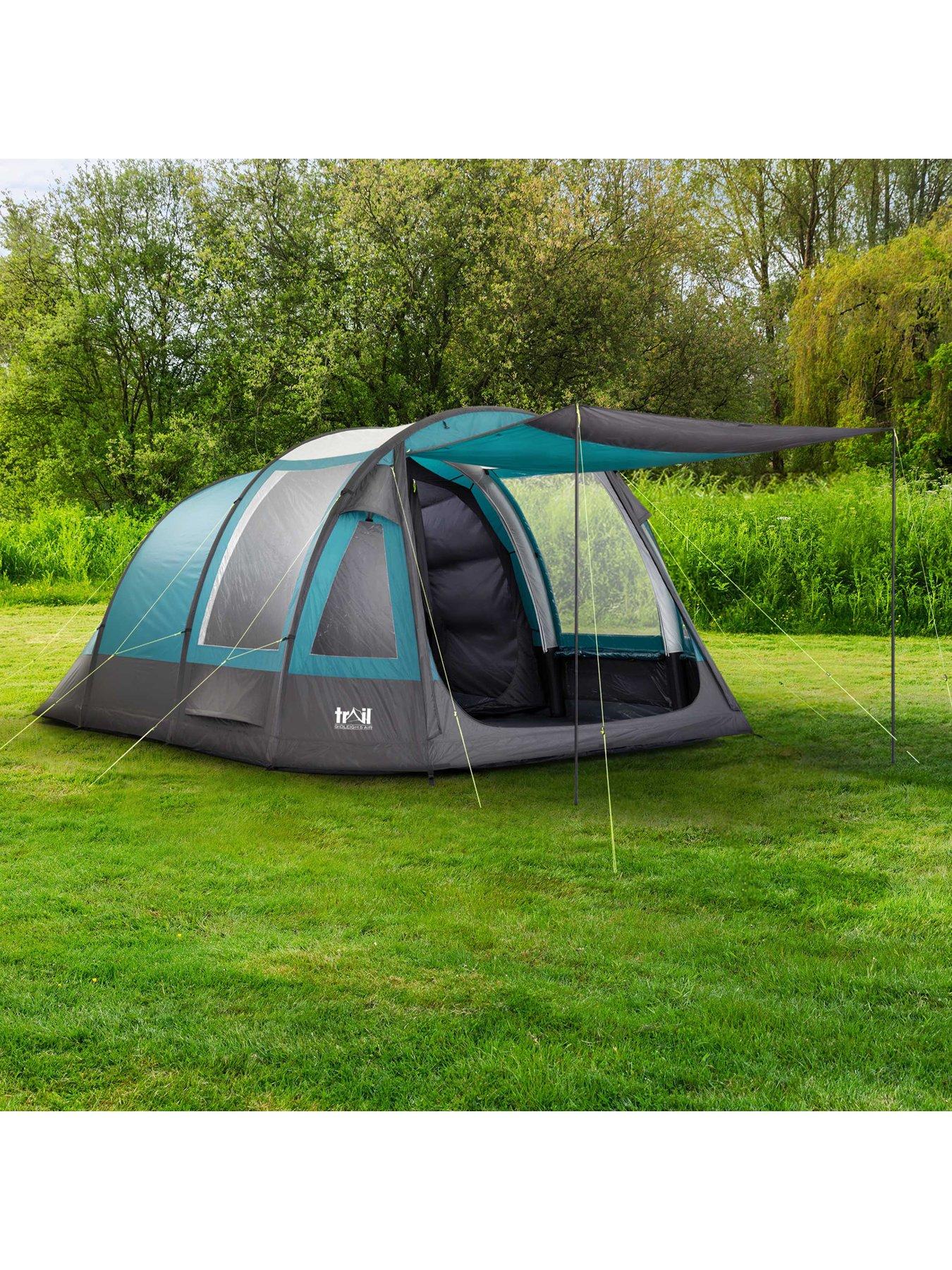 Trail Gidleigh 5 Man Inflatable Tent with Pump littlewoods