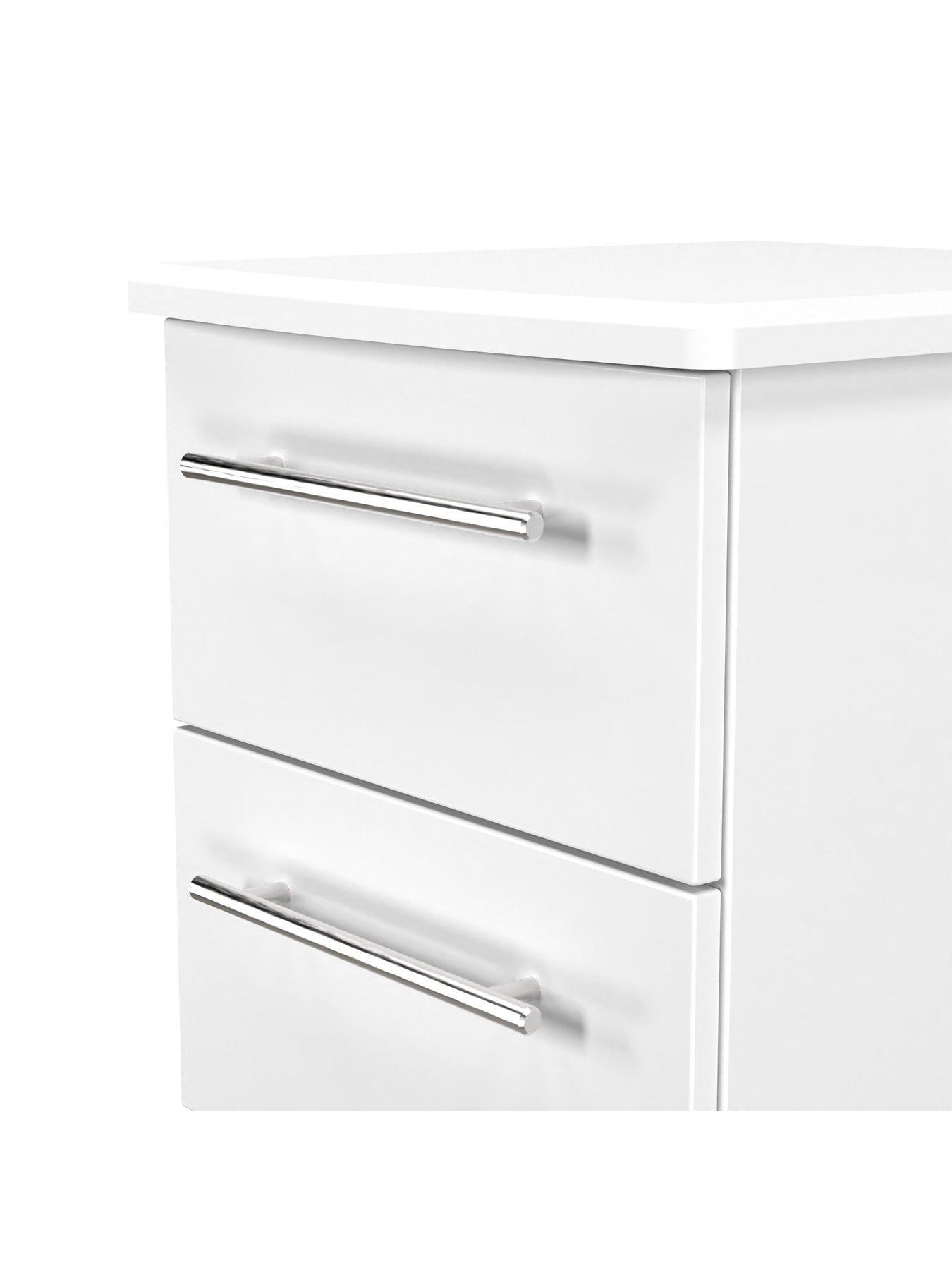  image of swift-oxford-ready-assembled-2-drawer-bedside-chest