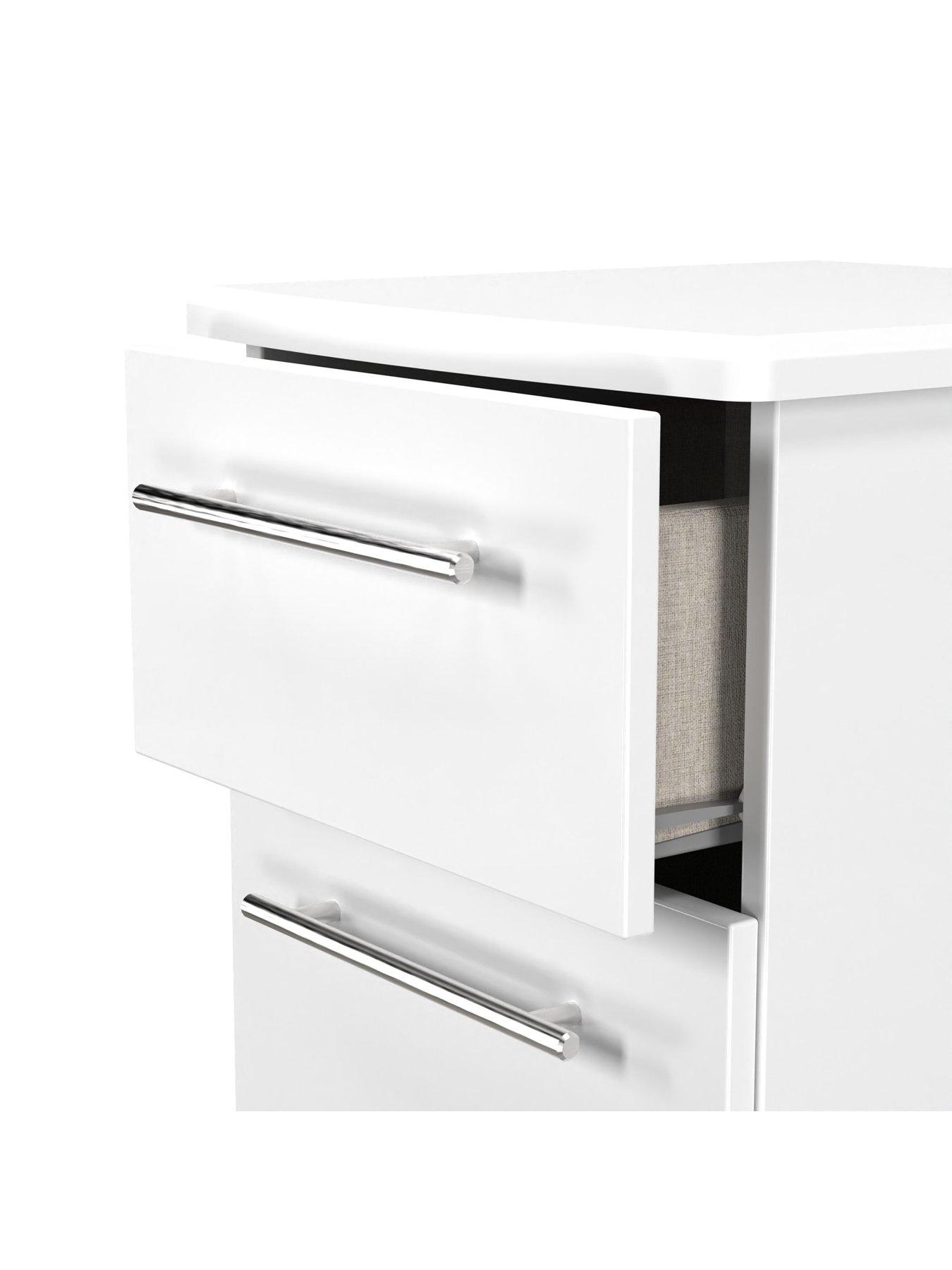  image of swift-oxford-ready-assembled-2-drawer-bedside-chest