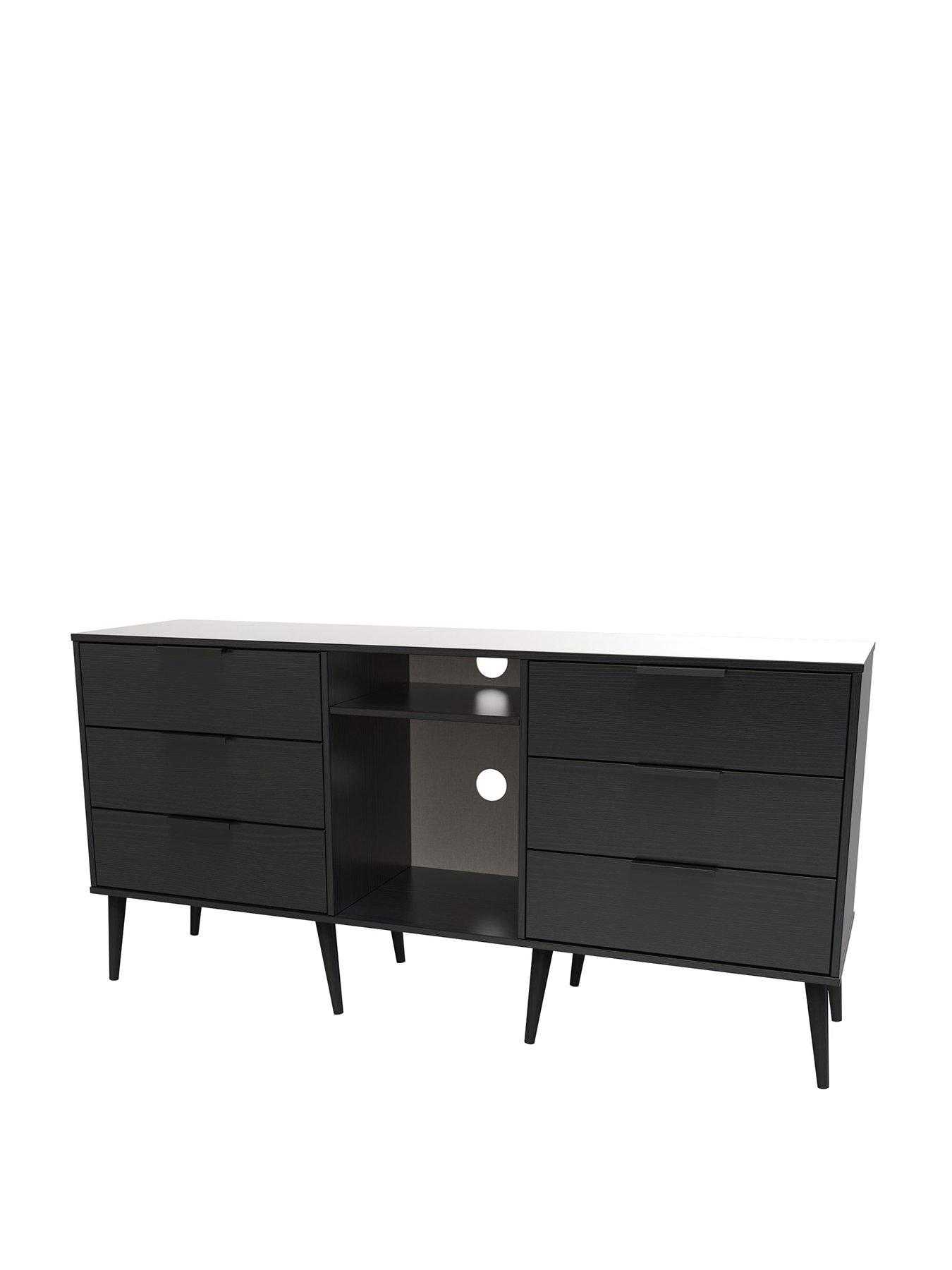 Image 3 of 7 of SWIFT Emerson Ready Assembled 6 Drawer Sideboard