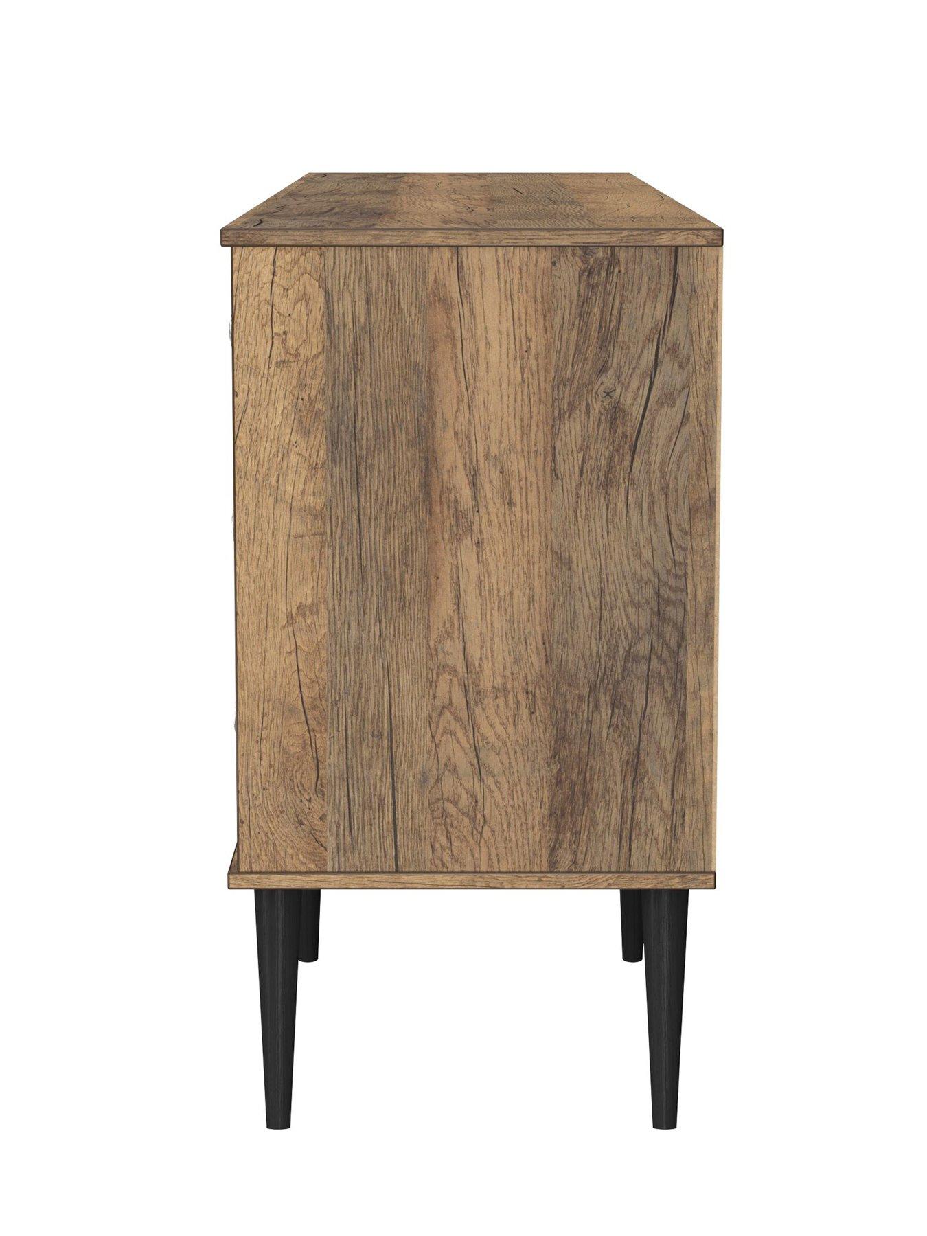 Image 6 of 6 of SWIFT Valencia Ready Assembled 6 Drawer Sideboard