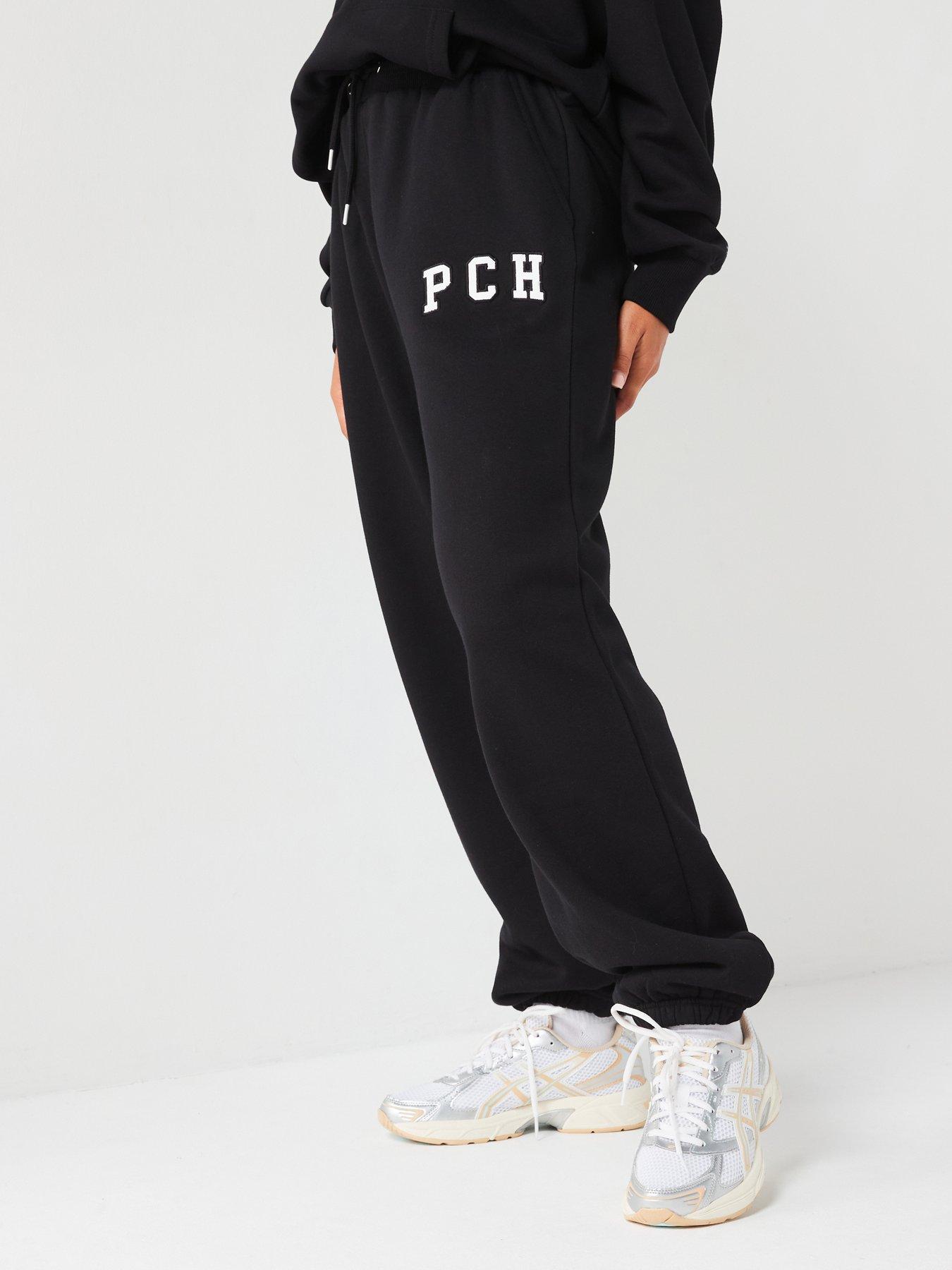 Converse Womens Star Chevron Joggers Black littlewoods