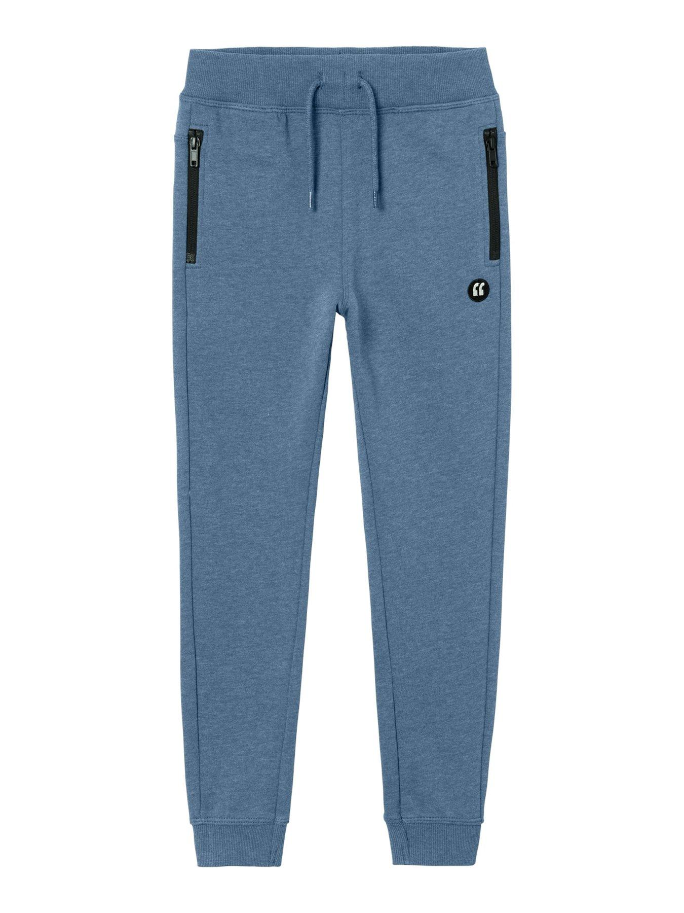  image of name-it-boys-logo-joggers-coronet-blue