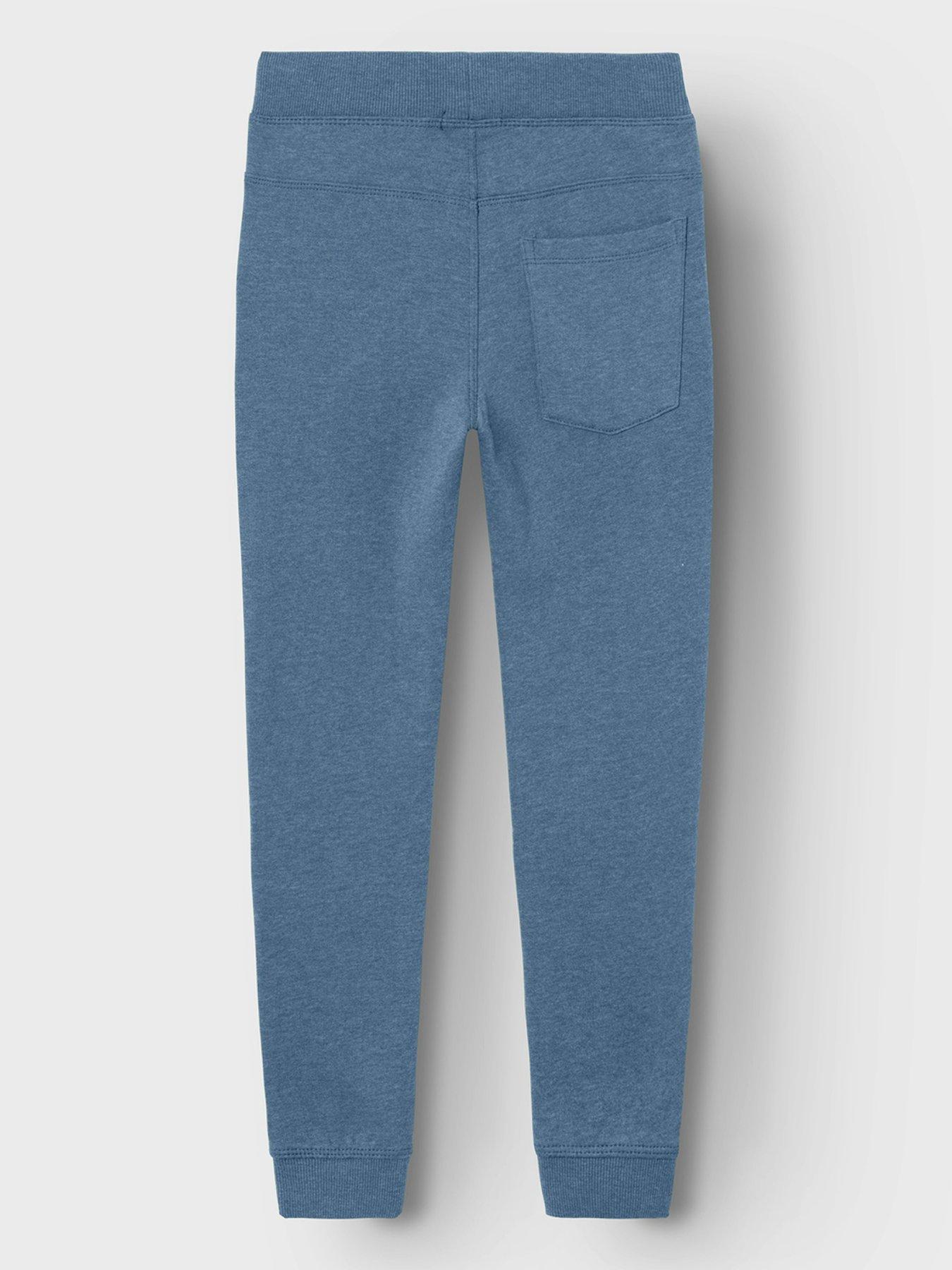  image of name-it-boys-logo-joggers-coronet-blue