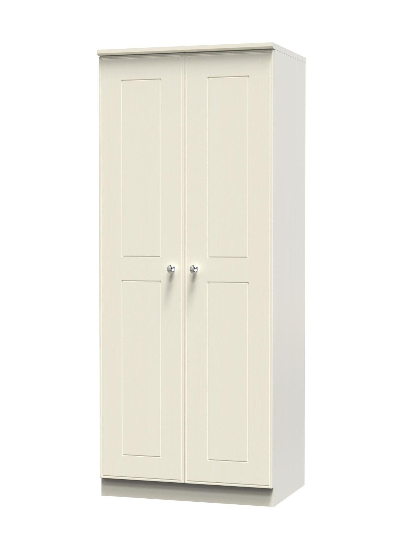  image of swift-tivoli-ready-assemblednbsp4-piece-set-2x-bedside-chestsnbsp2-door-wardrobe-and-3-drawer-chest