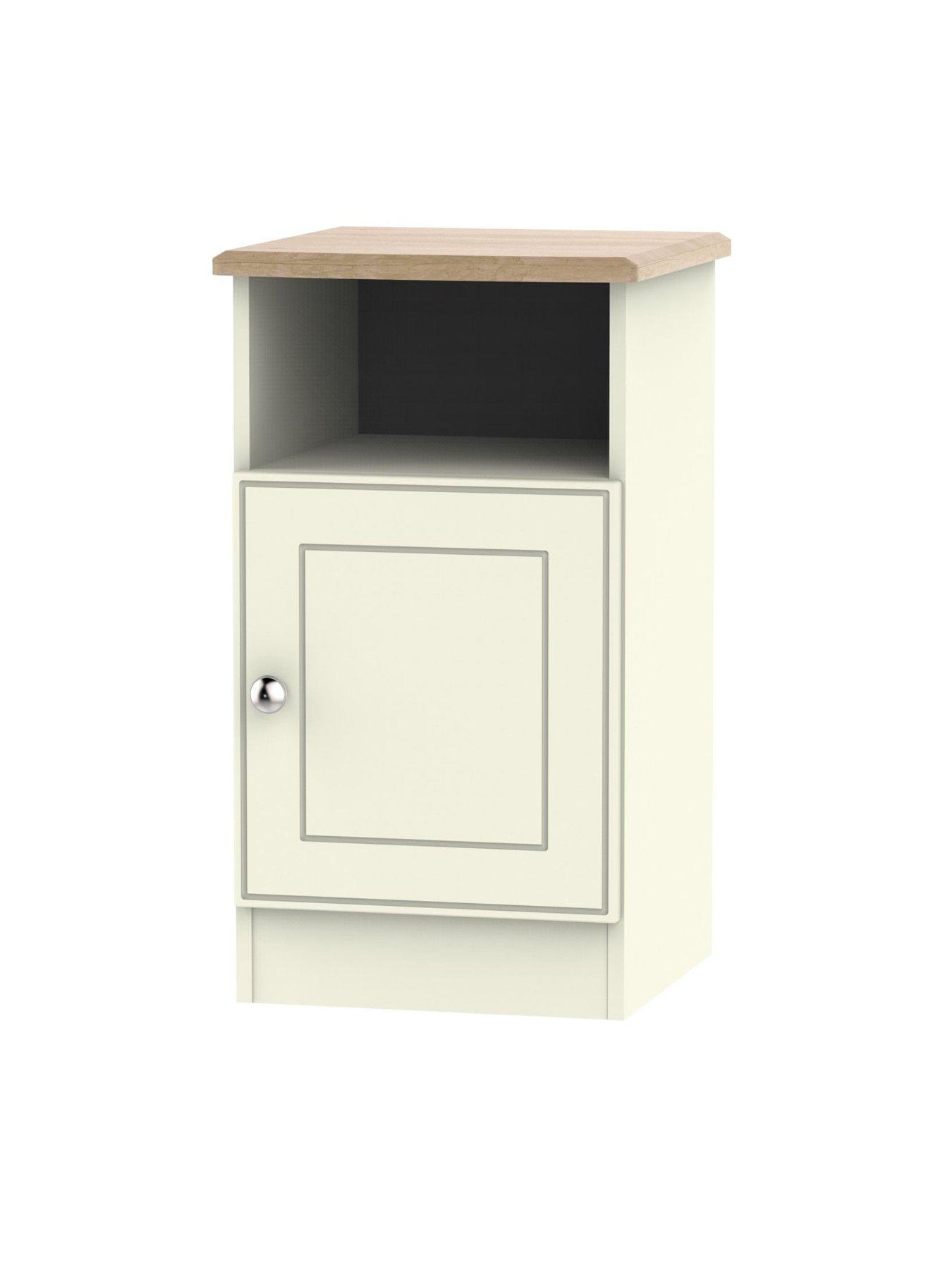  image of swift-tivoli-ready-assemblednbsp4-piece-set-2x-bedside-chestsnbsp2-door-wardrobe-and-3-drawer-chest